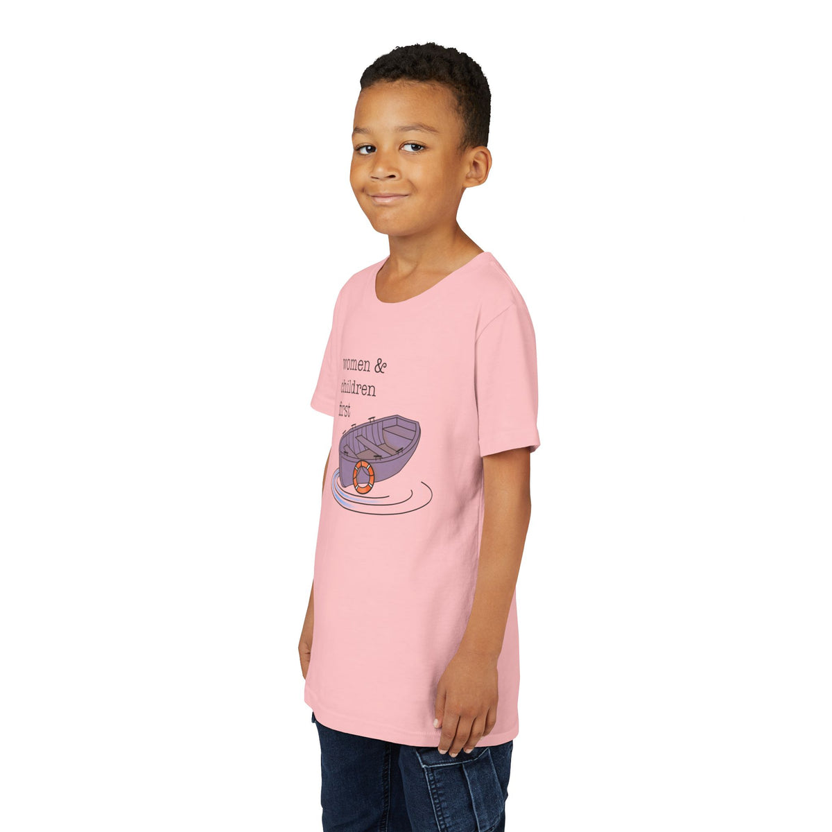 Women & Children First Youth T-Shirt