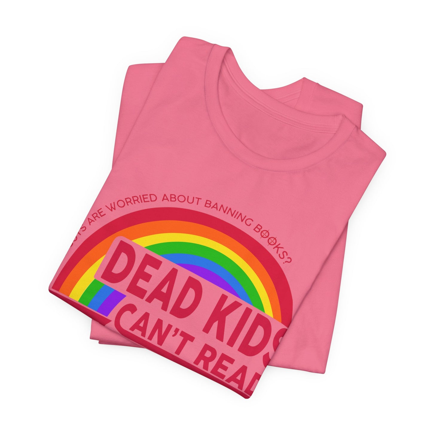 Bleeding Rainbow Unisex Jersey Short Sleeve Tee