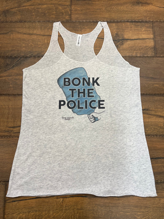 Bonk the Police Fitted TANK TOP