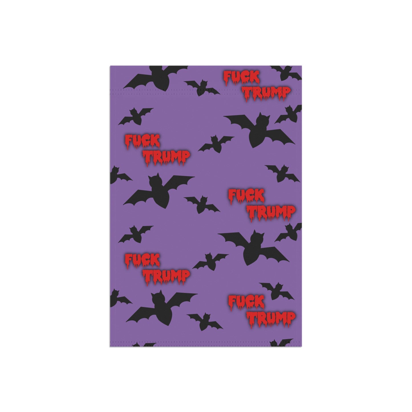 Slightly Subtle Bats Garden Flag, Spooky Halloween Fall Outdoor Decor, Funny Political Banner, Halloween Yard Sign, Home & Garden Decoration