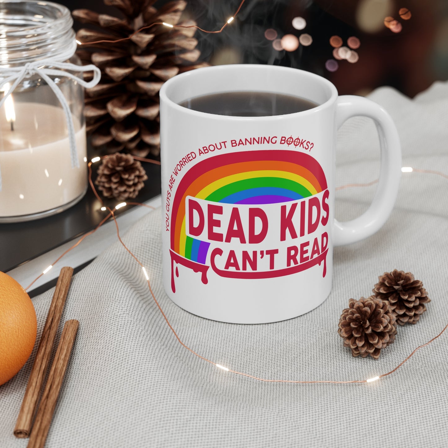 Bleeding Rainbow Mug 11oz