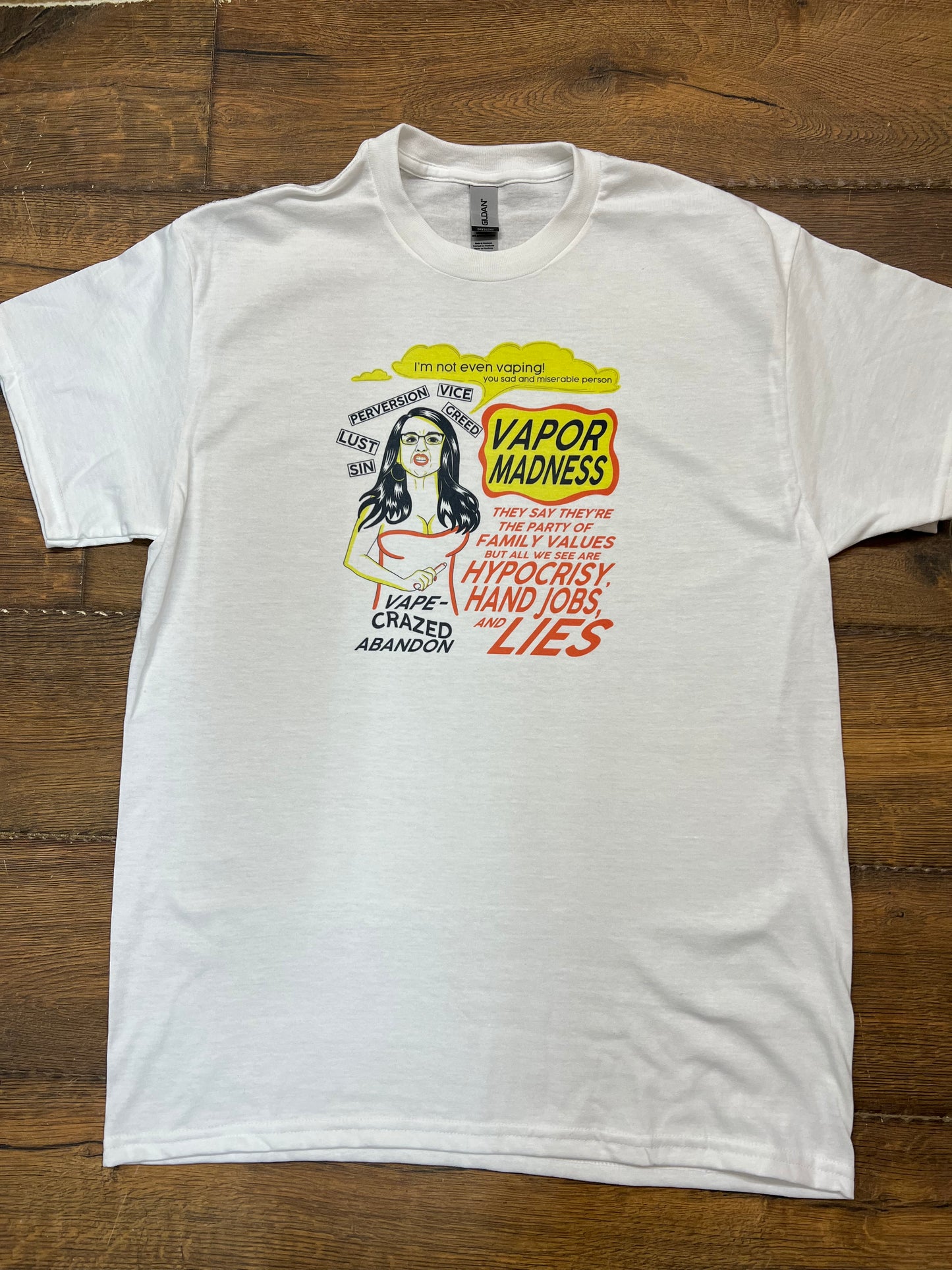 Vapor Madness Lauren Boebert at Beetlejuice Shirt