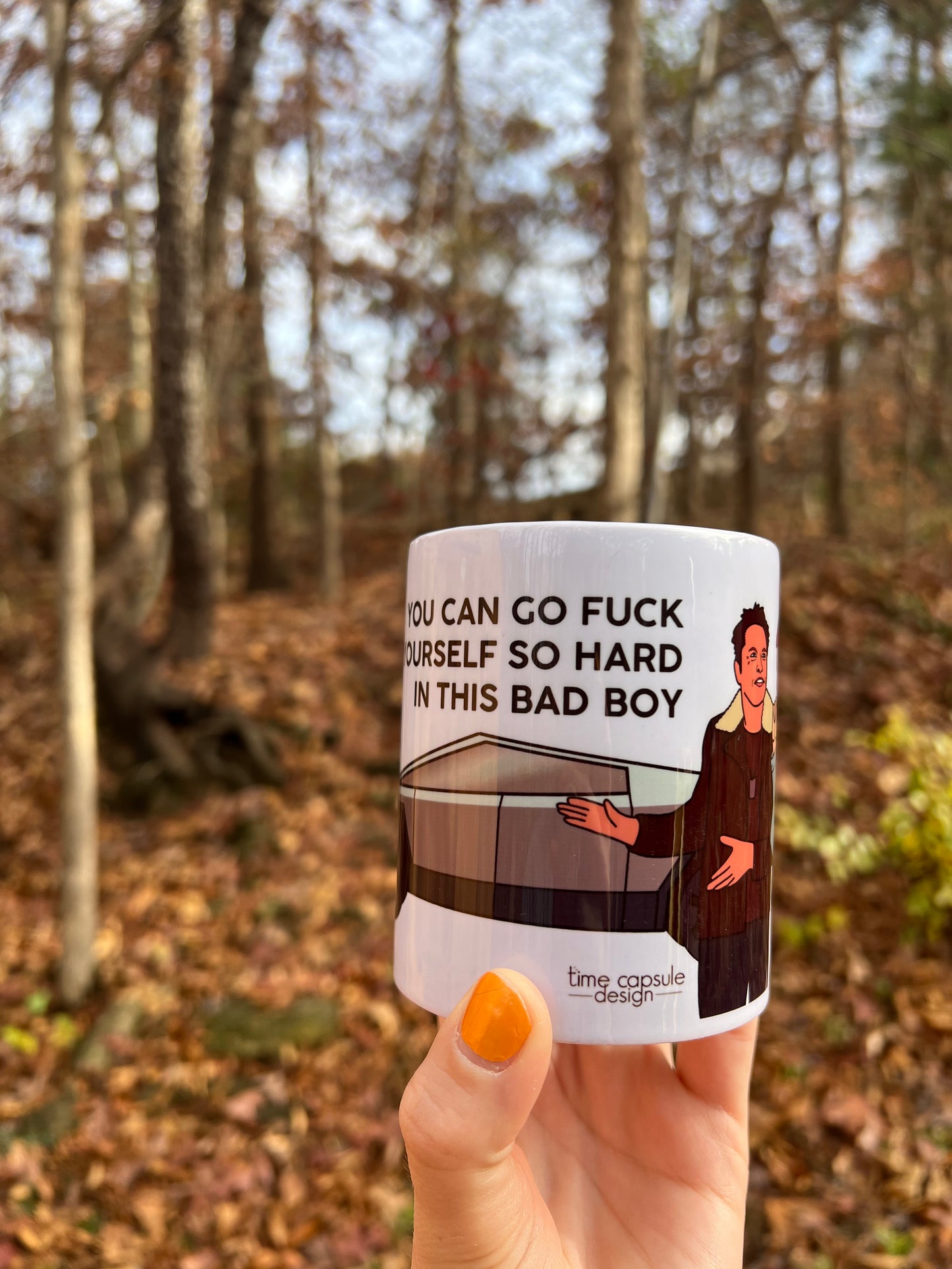 Go Cybertruck Yourself Elon Mug
