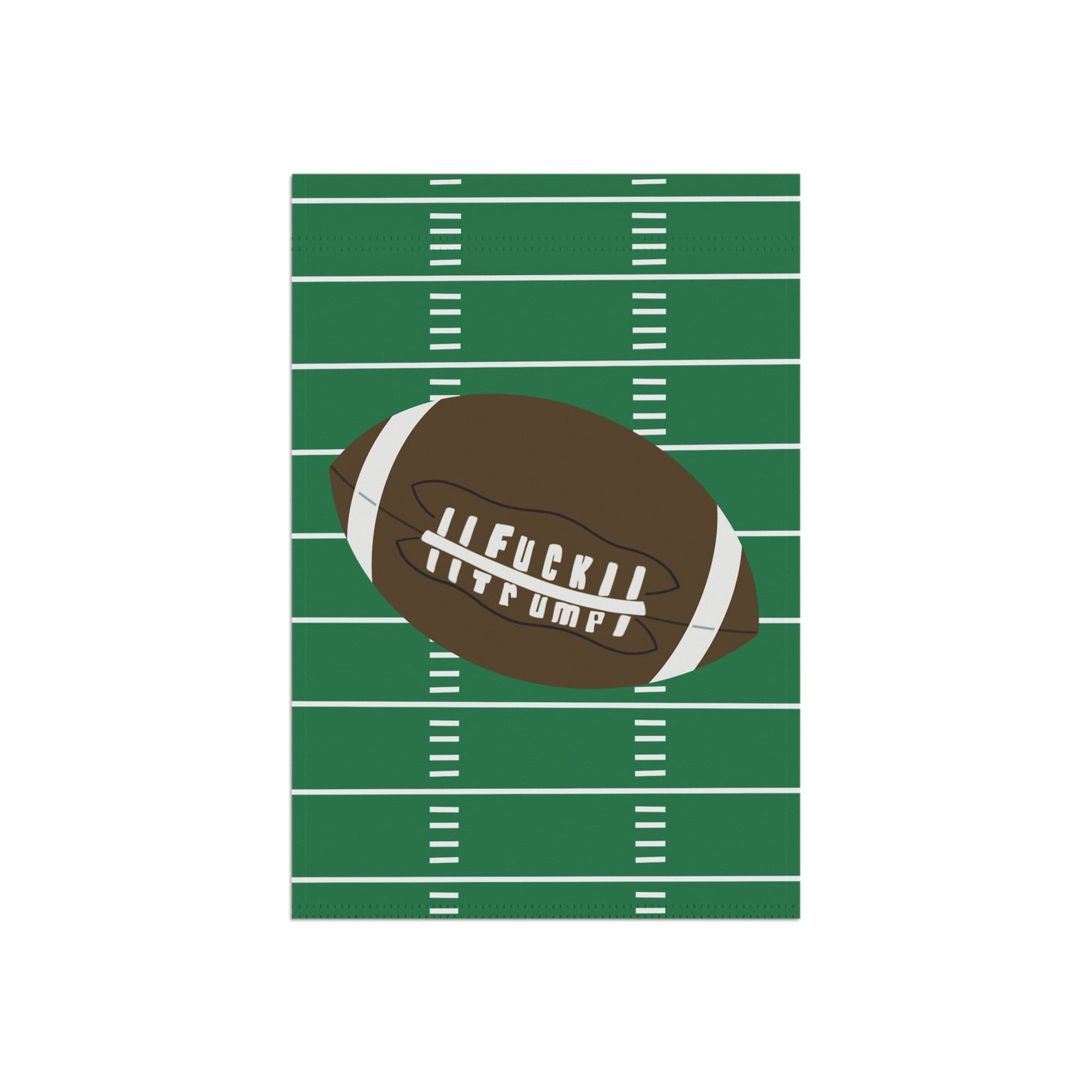 Slightly Subtle Football Garden Banner, Same Team, Hidden Message Outdoor Decor, Sports Fan Flag, Tailgate Decoration, Game Day Yard Sign