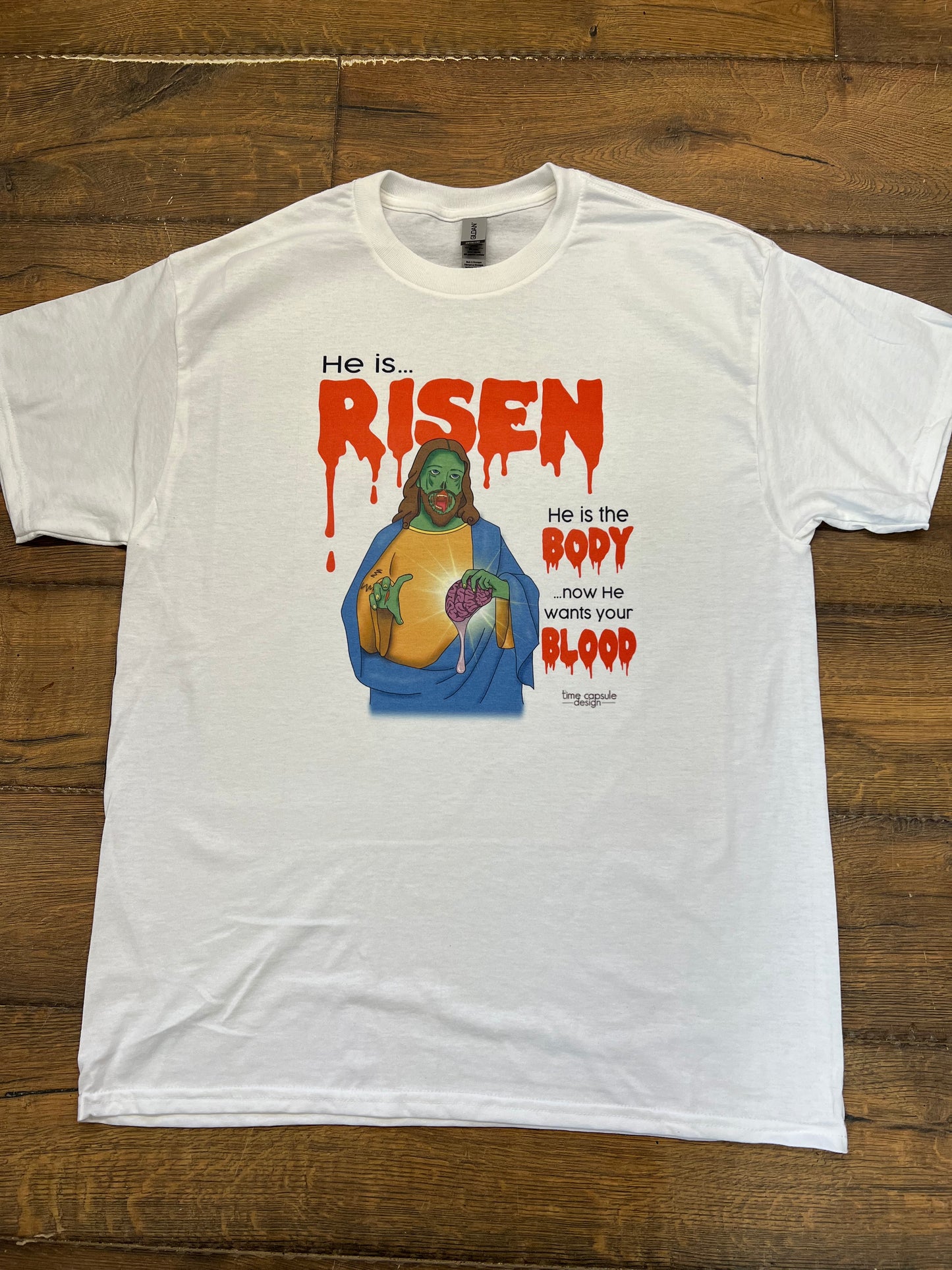 He is Risen Zombie Jesus Easter Shirt