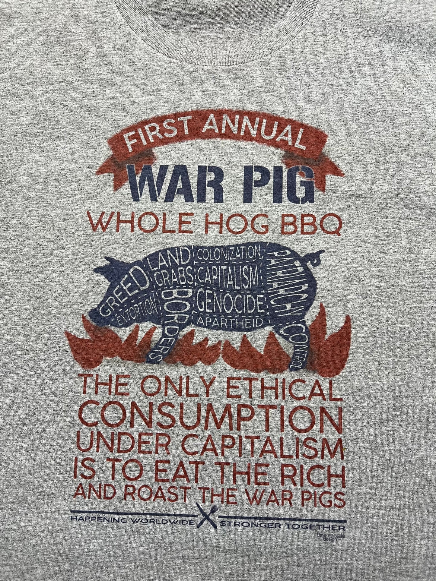 Whole Hog War Pig Roast Shirt