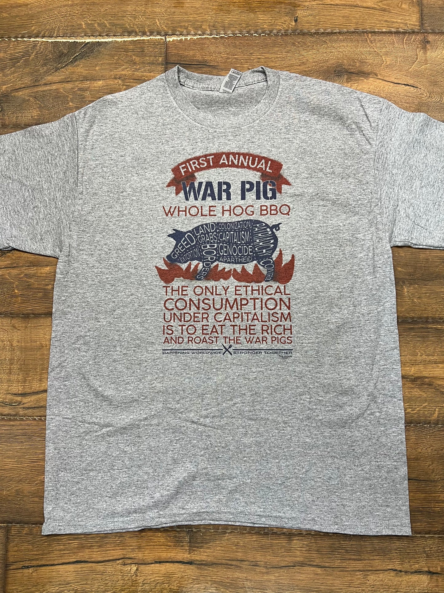 Whole Hog War Pig Roast Shirt