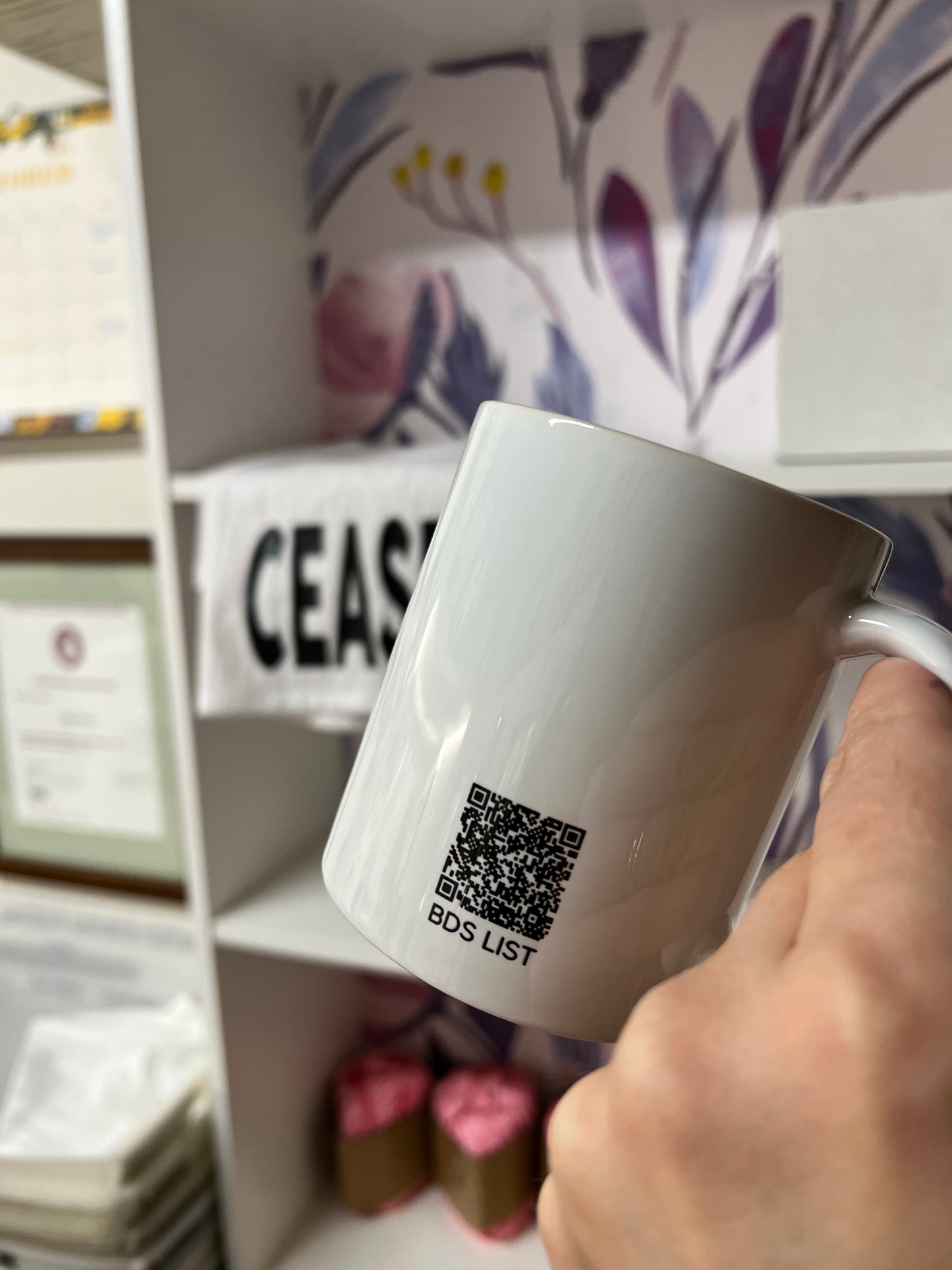 Boycott Genocide Mug - Funding Operation Olive Branch - Zarifa Family