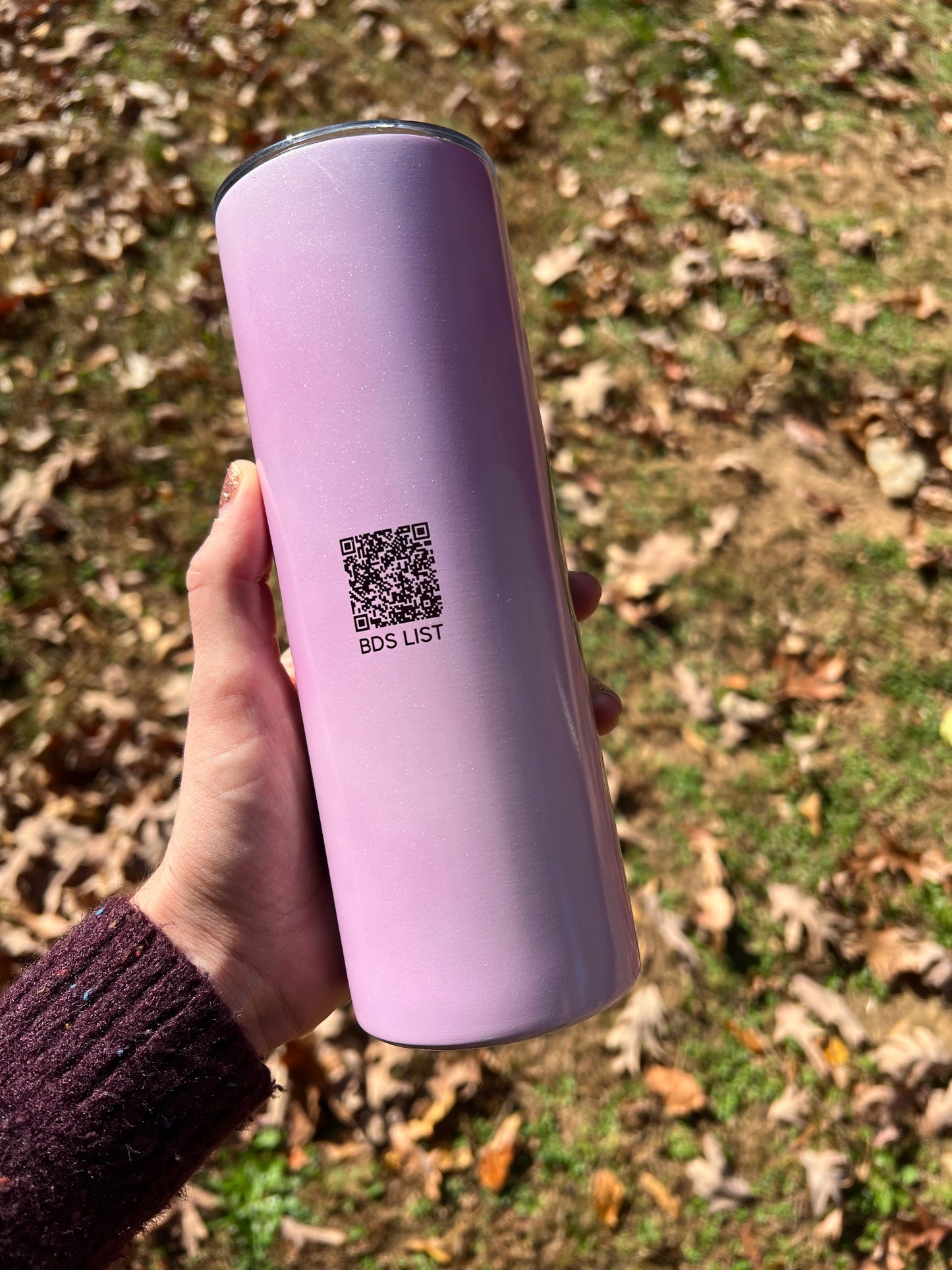 Boycott Genocide Color Changing Tumbler UV Glow in the Dark - Funding Operation Olive Branch - Zarifa Family