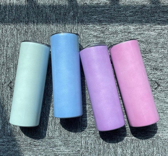 BUZZ OFF Color Changing Tumbler UV Glow in the Dark