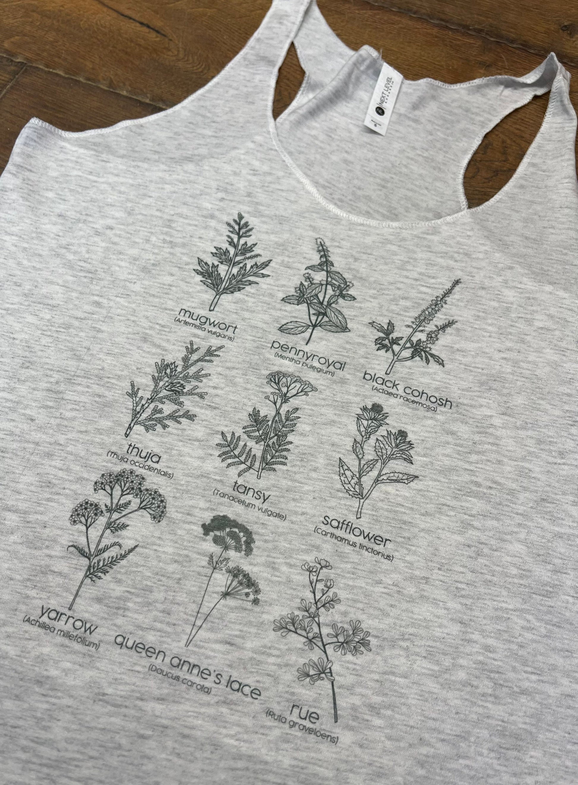 Herbs for Reproductive Health Fitted TANK TOP