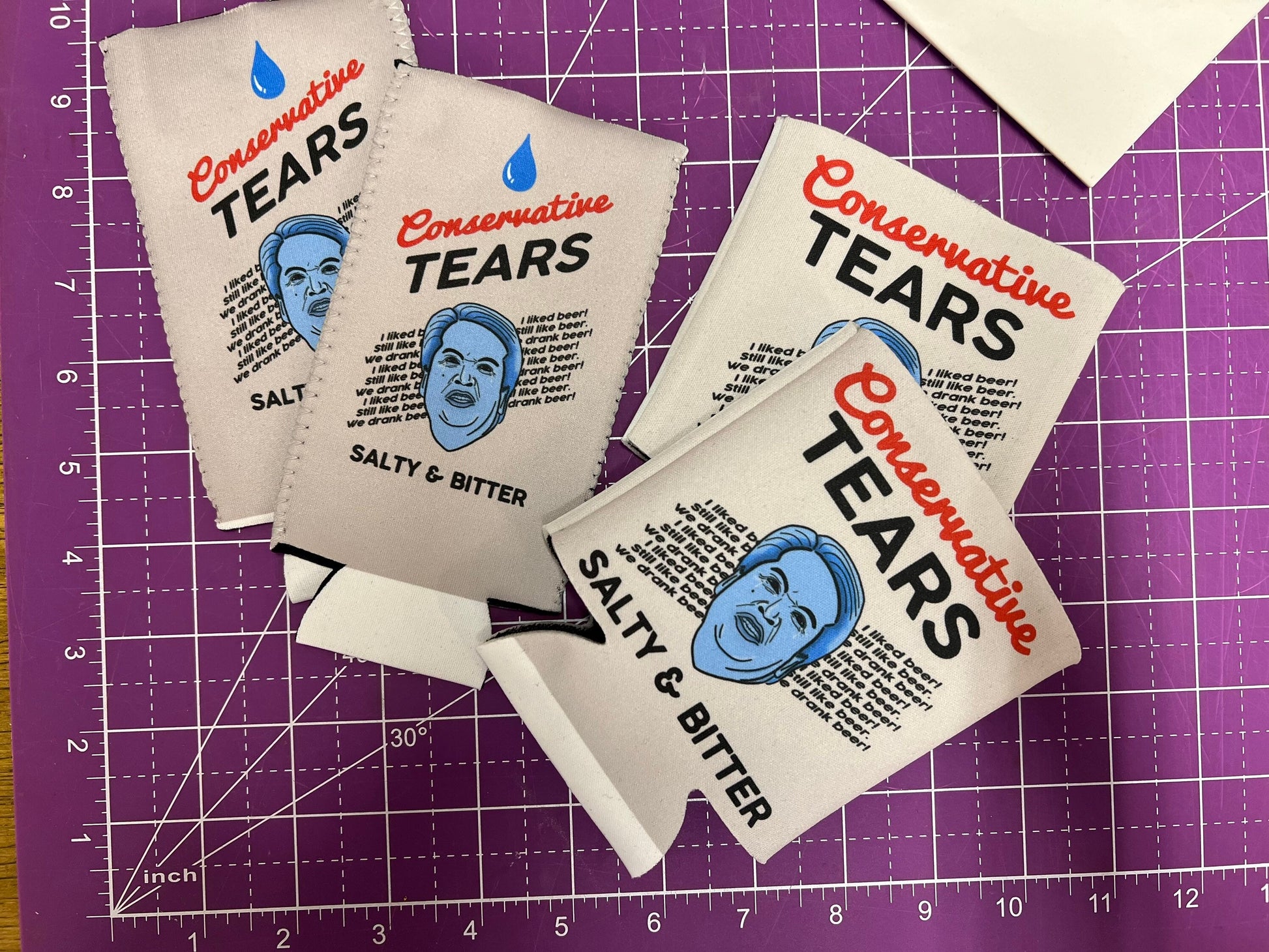 Conservative Tears Coozie - Cryin Brett Kavanaugh - I like Beer