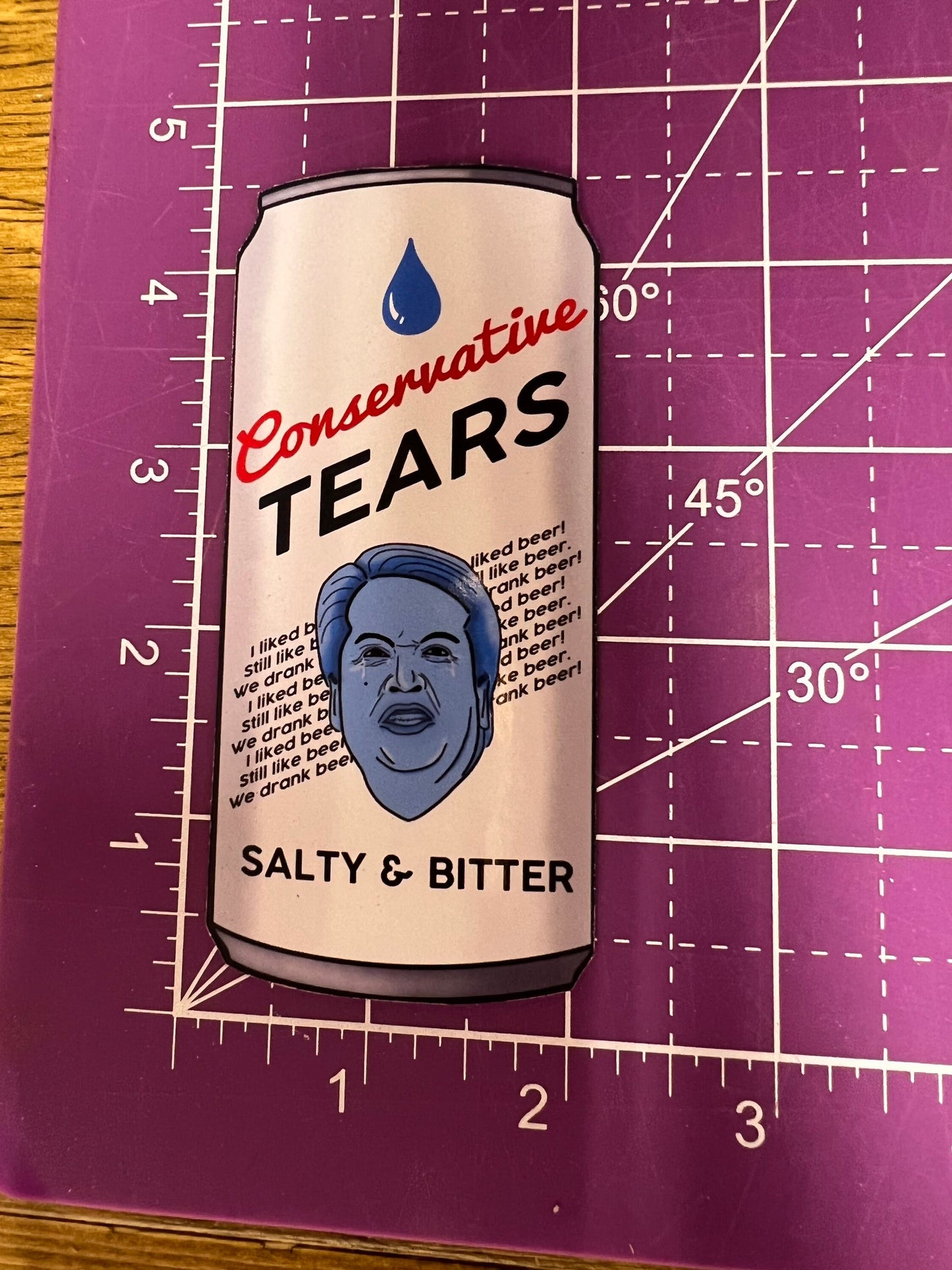 Conservative Tears - Brett Kavanaugh Beer SCOTUS Sticker
