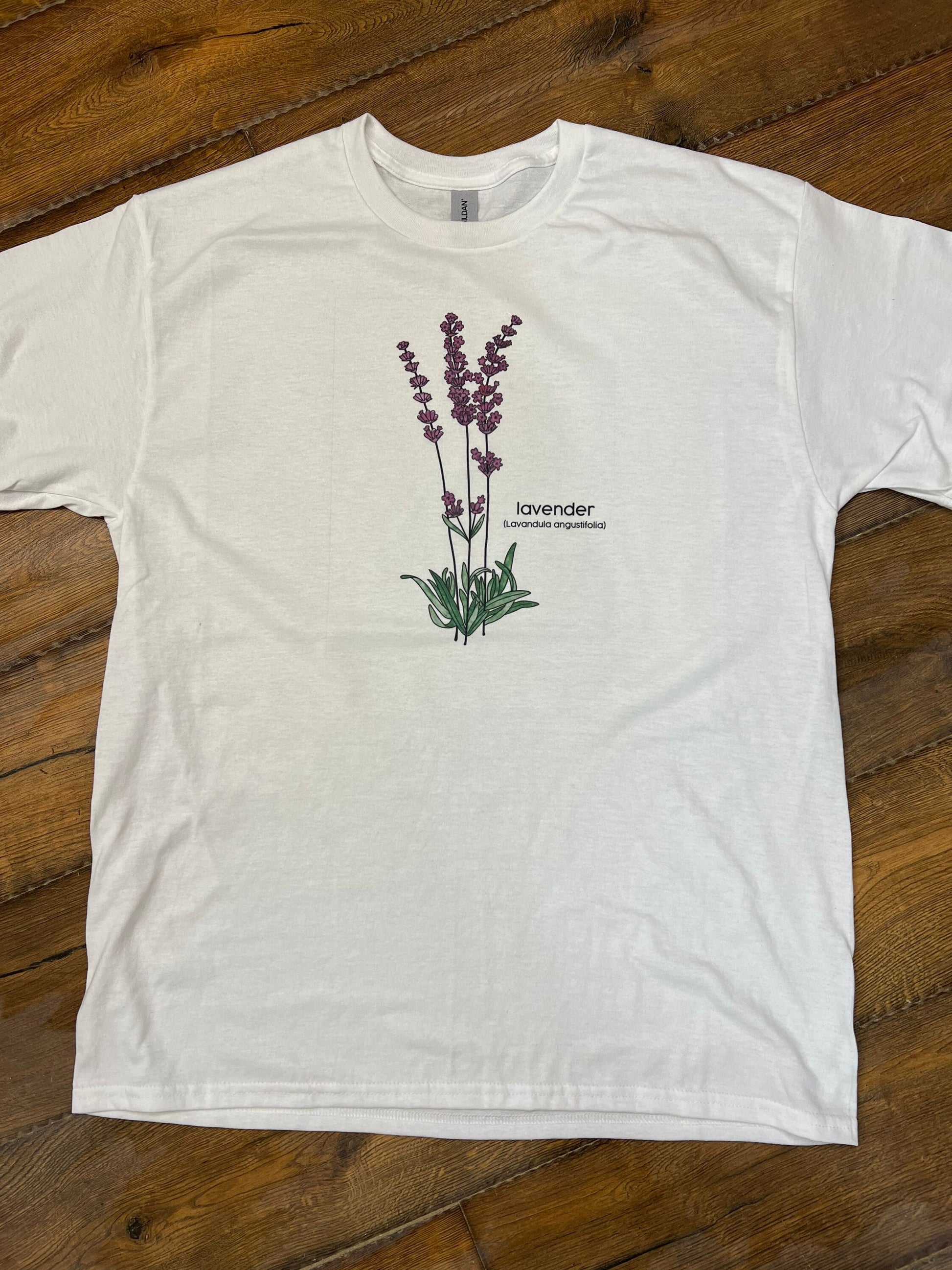 Lavender - Historically Queer Flowers T Shirt - Botany Floral