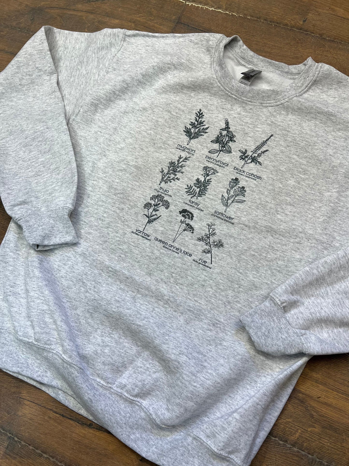 Herbs for Reproductive Health CREW Neck Sweatshirt