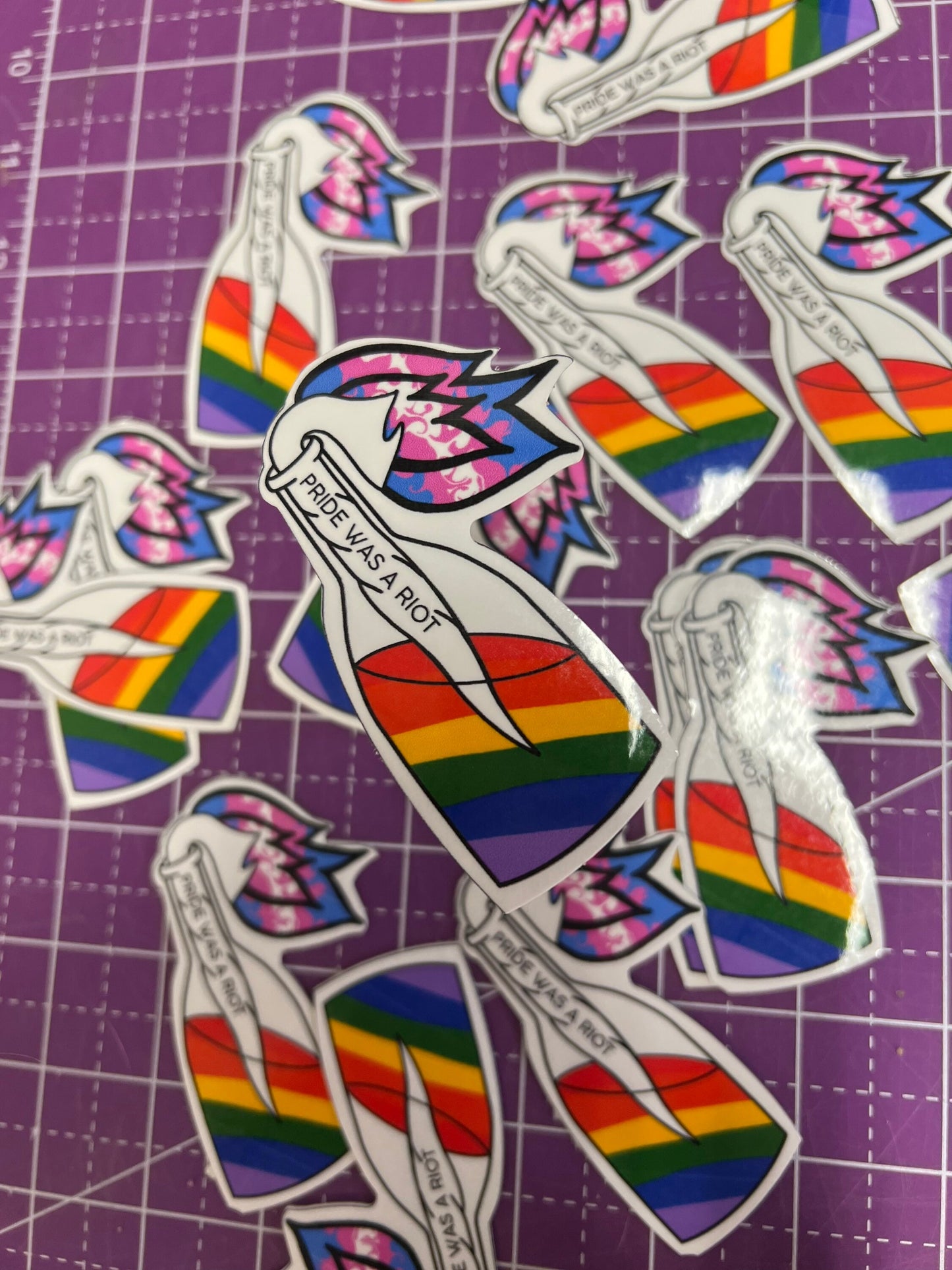 Pride Was a Riot Sticker