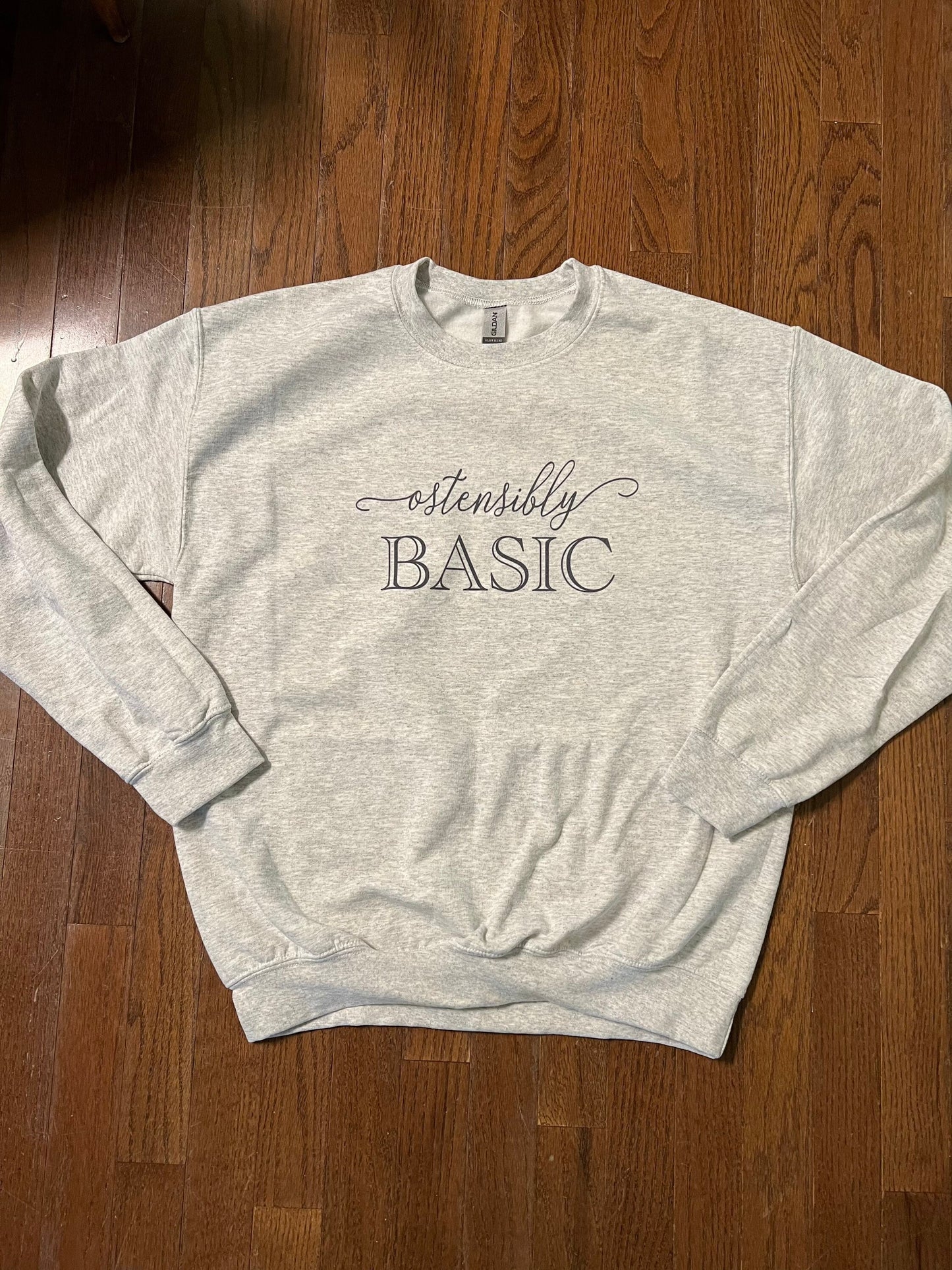 Ostensibly Basic CREW Neck Sweatshirt