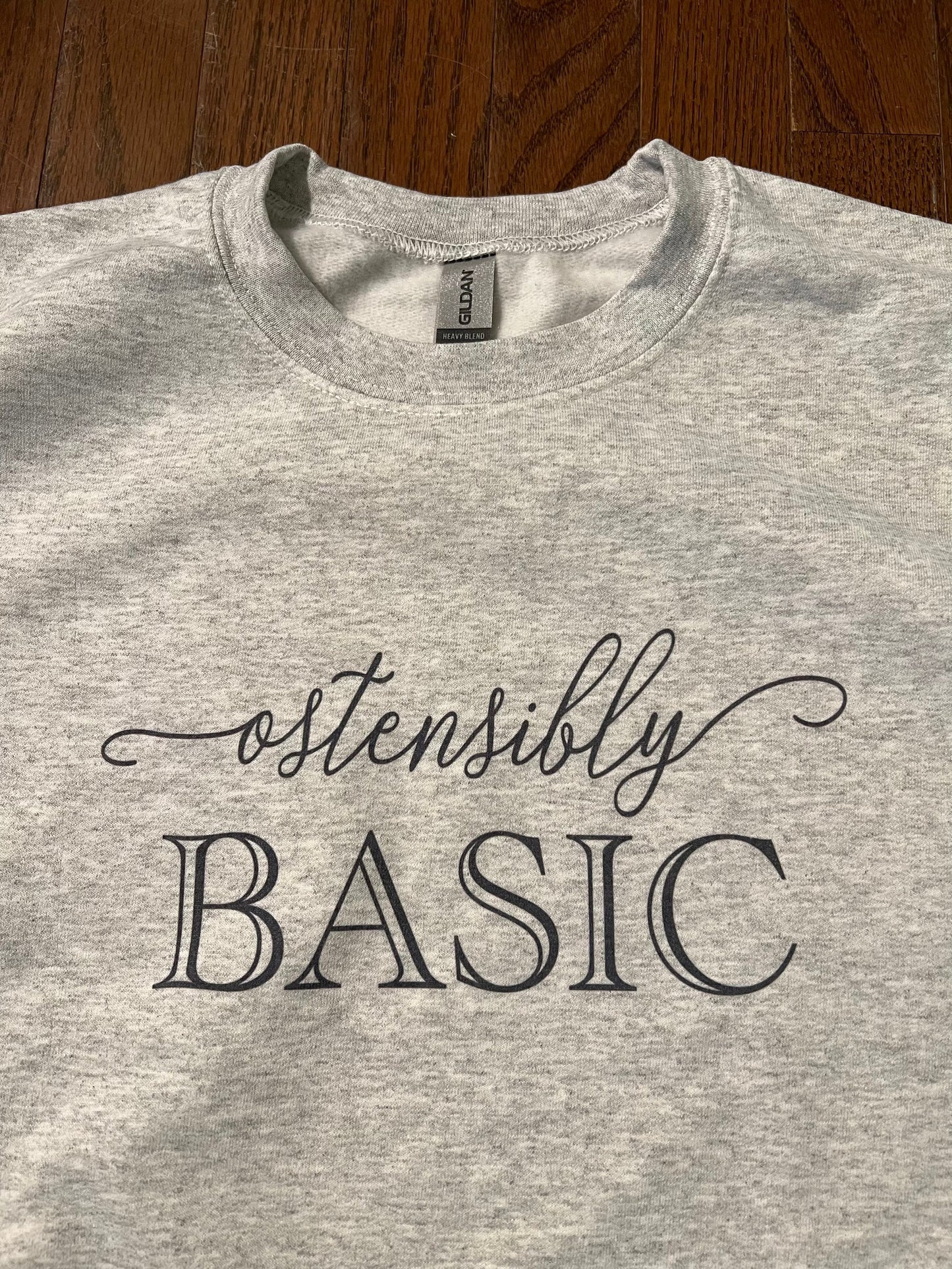 Ostensibly Basic CREW Neck Sweatshirt