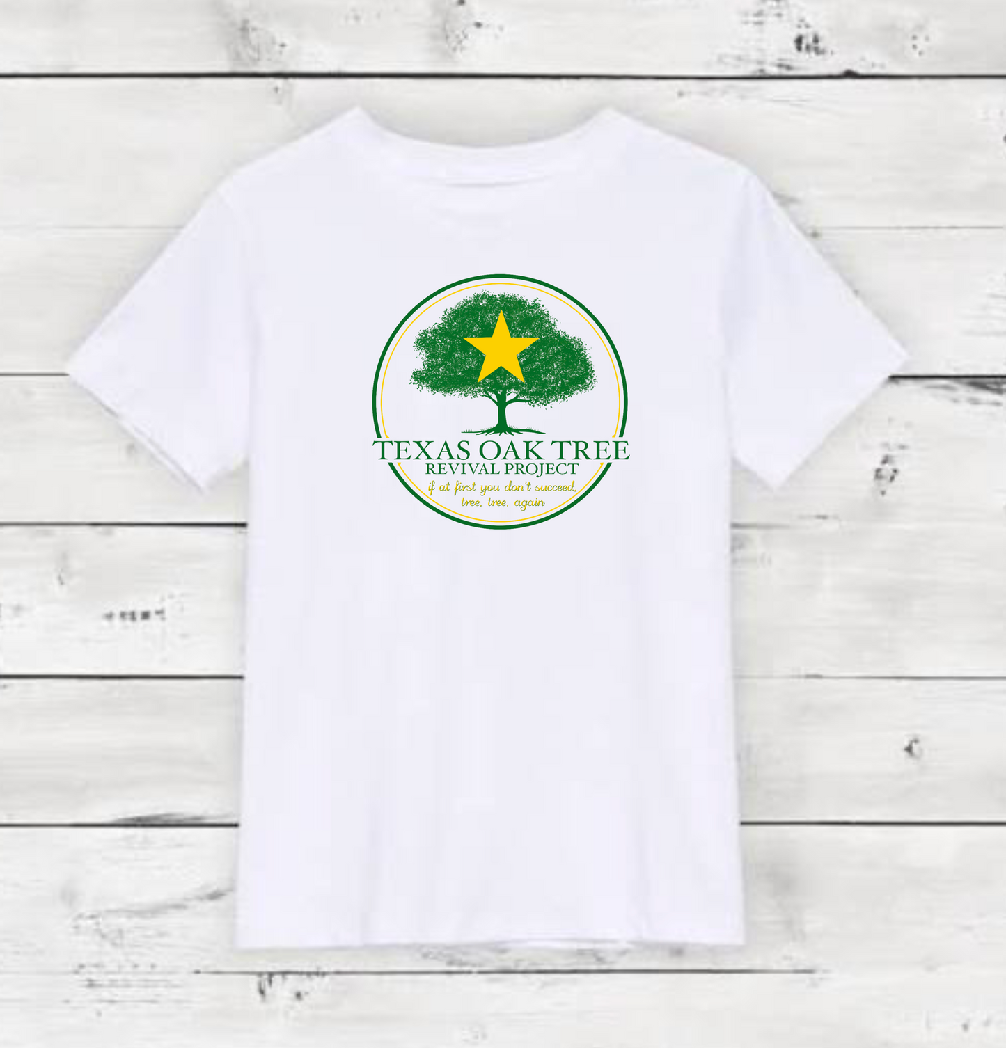 Texas Oak Tree Revival Project T Shirt