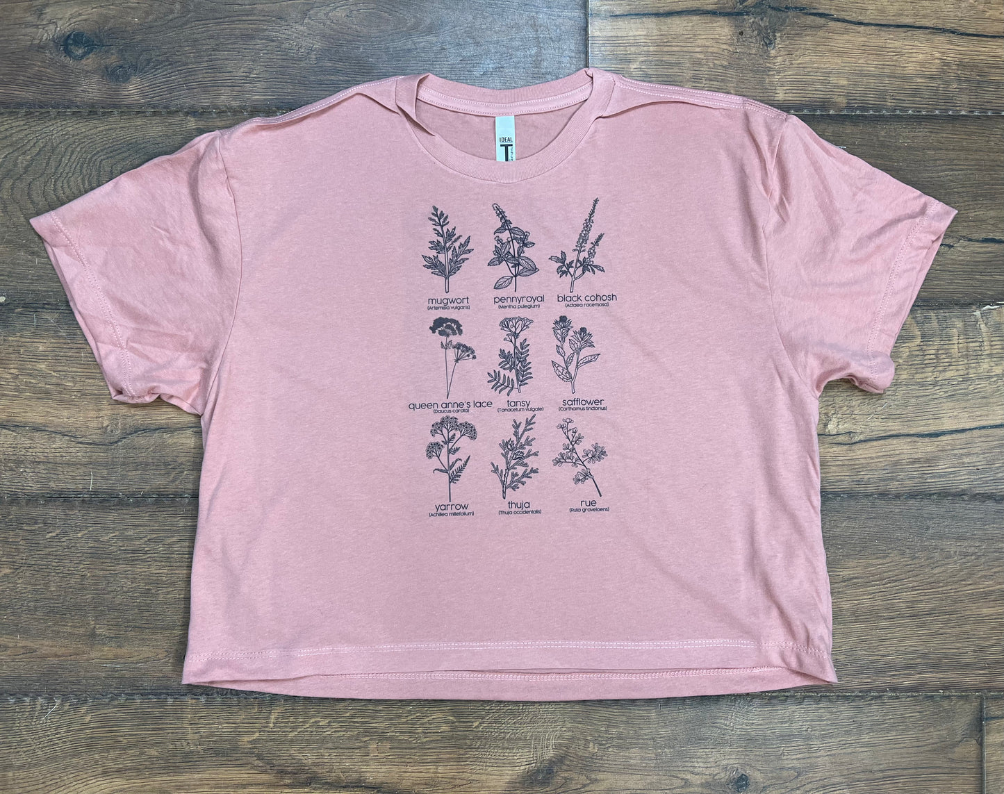 Herbs for Reproductive Health CROP Top Shirt