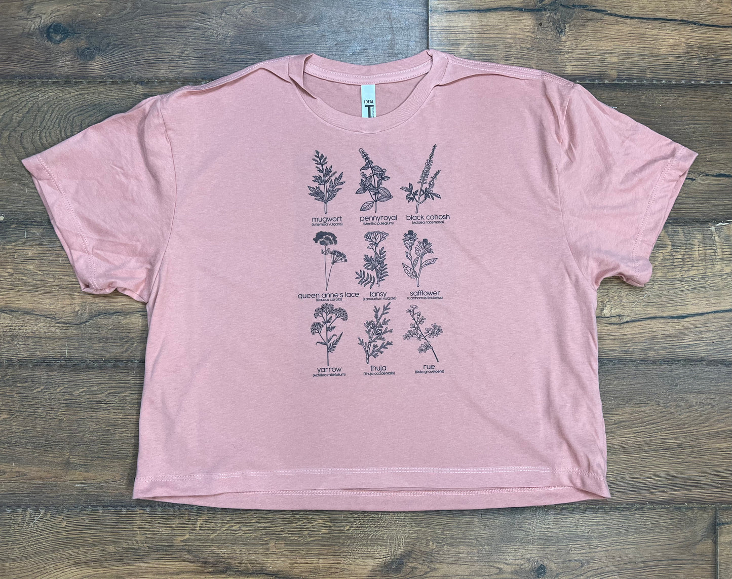 Herbs for Reproductive Health CROP Top Shirt