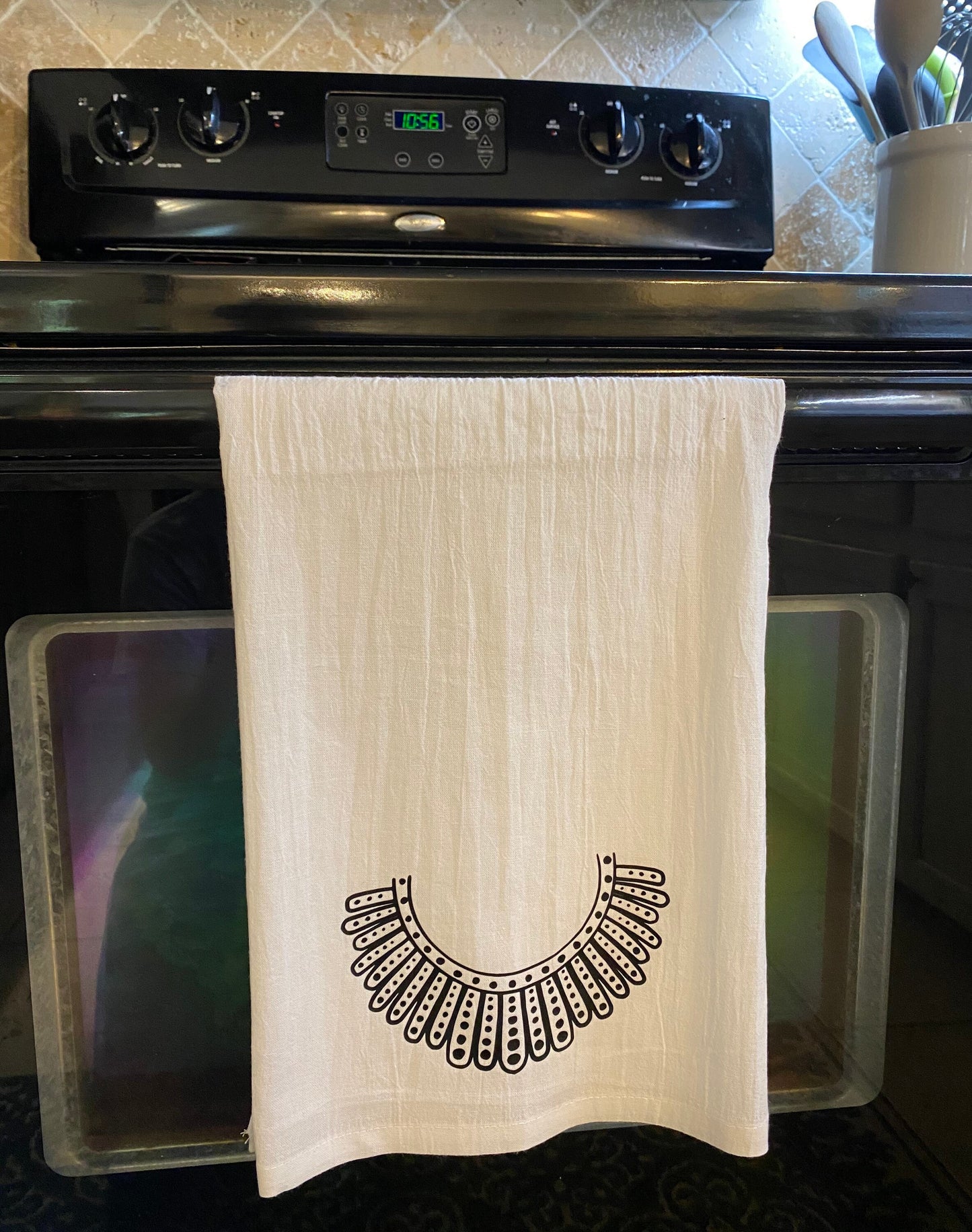 RBG Dissent Collar Tea Towel