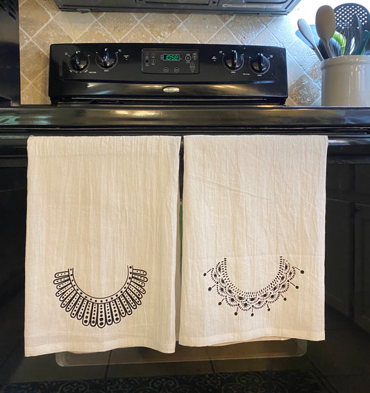 RBG Dissent Collar Tea Towel