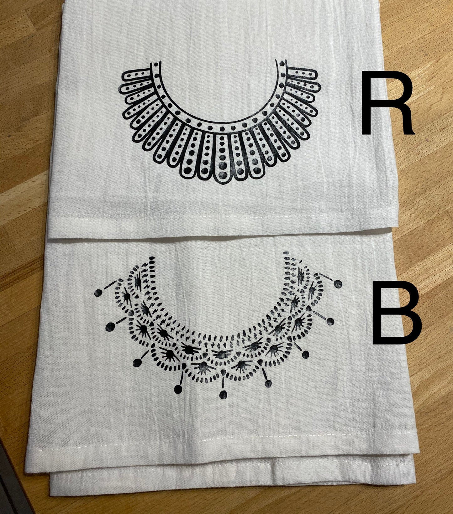 RBG Dissent Collar Tea Towel