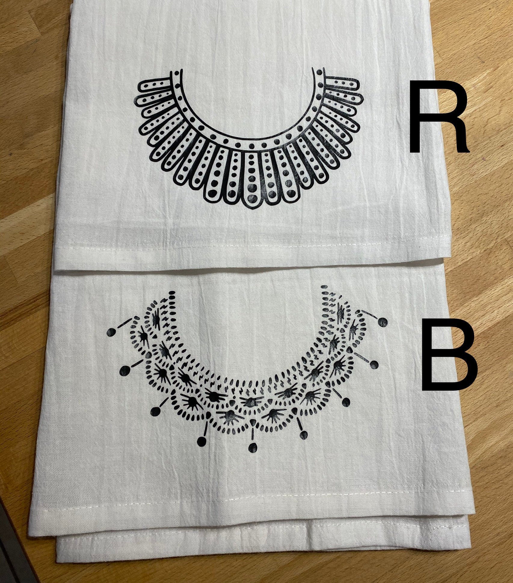 RBG Dissent Collar Tea Towel