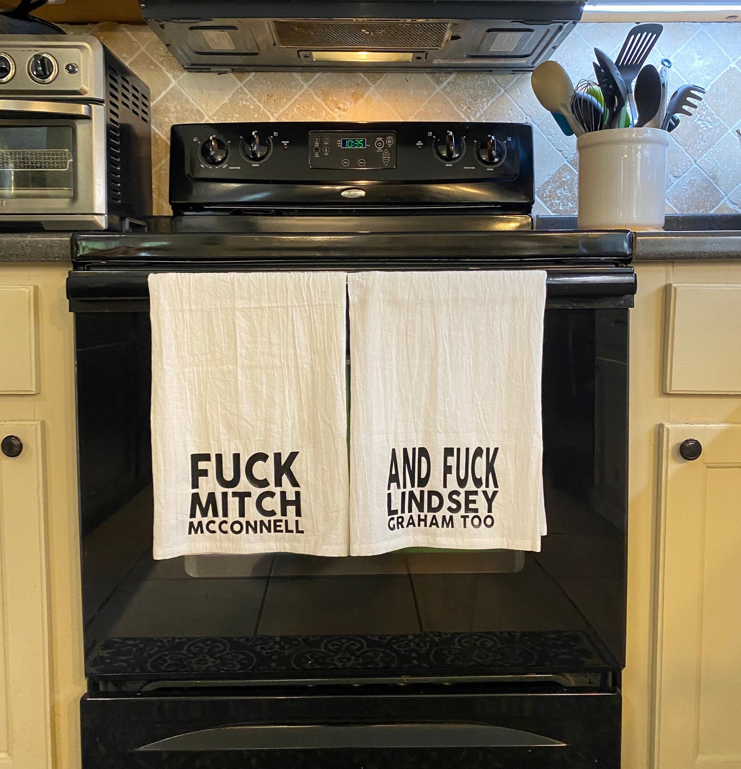 Fuck Mitch & Lindsey Tea Towel Set