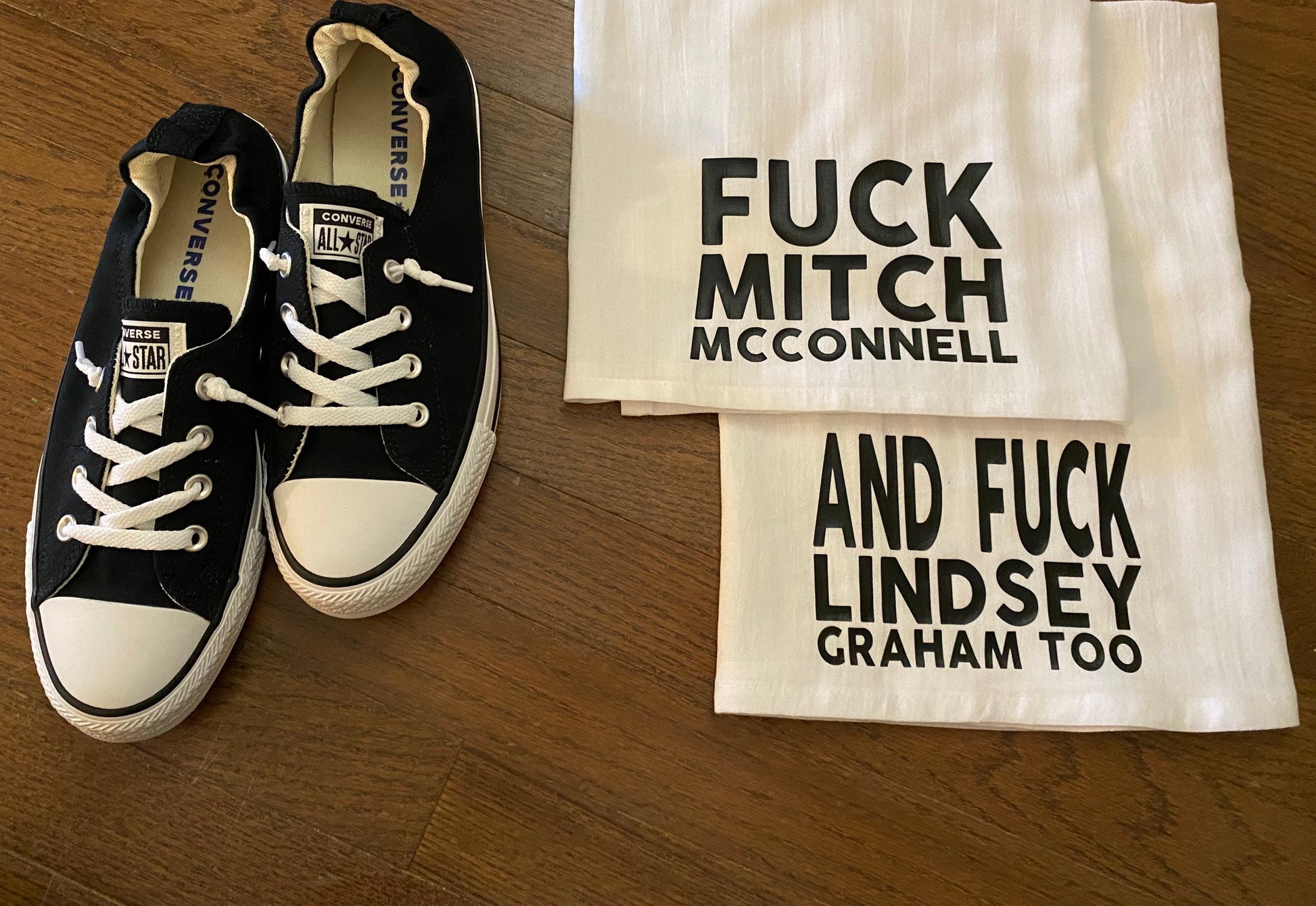 Fuck Mitch & Lindsey Tea Towel Set