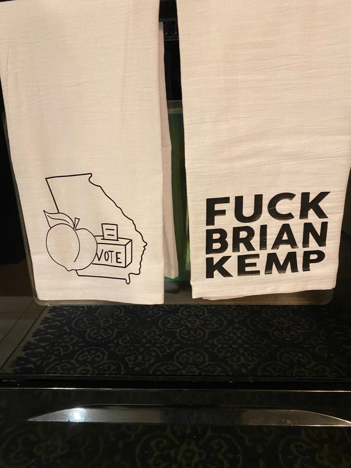 Georgia State Series Tea Towel Set - Brian Kemp Marjorie Taylor Greene