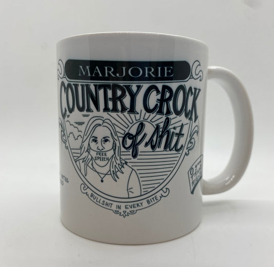 Marjorie MTG Country Crock of Sh!t Mug