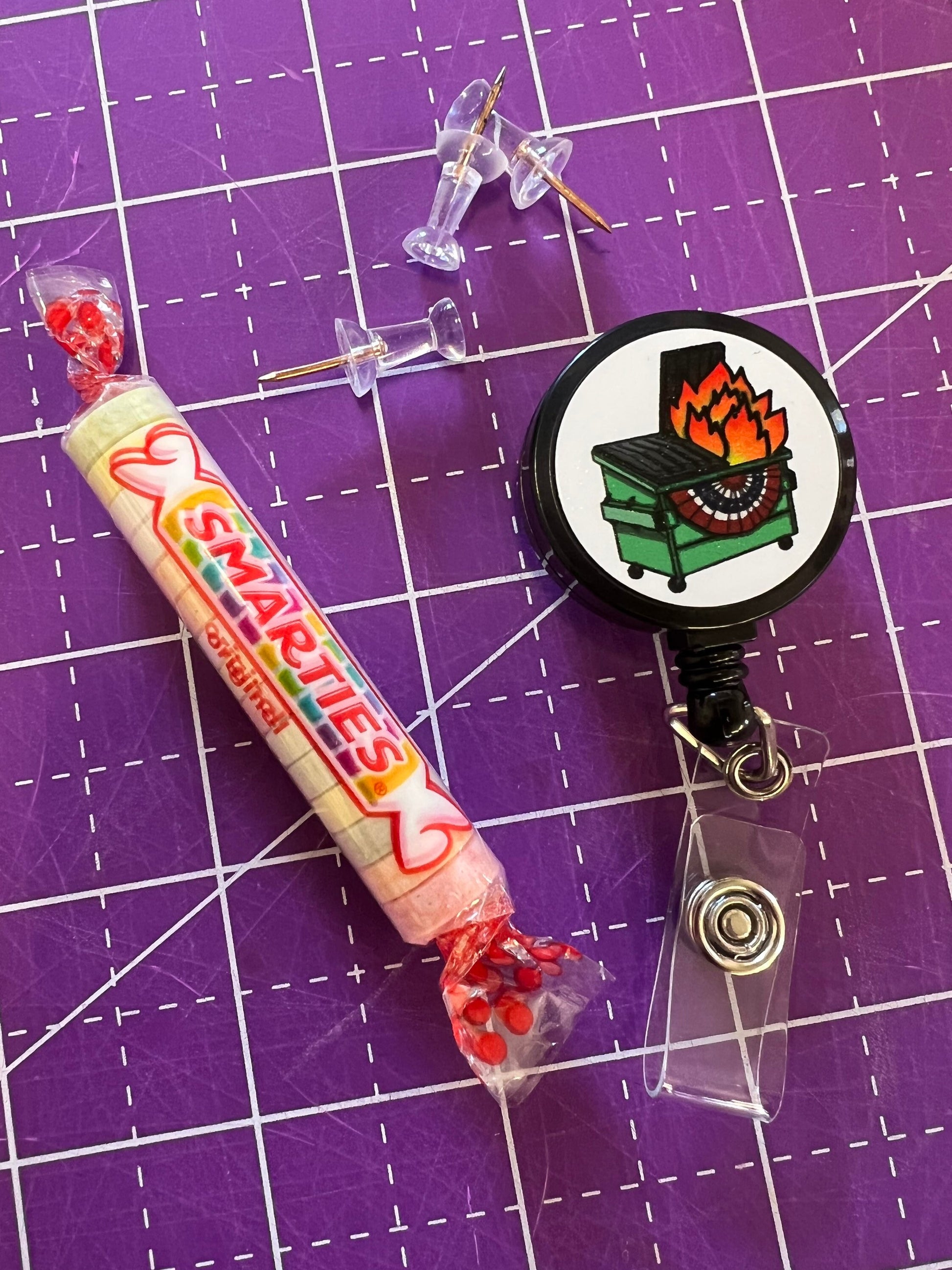 Dumpster Fire Badge Reel