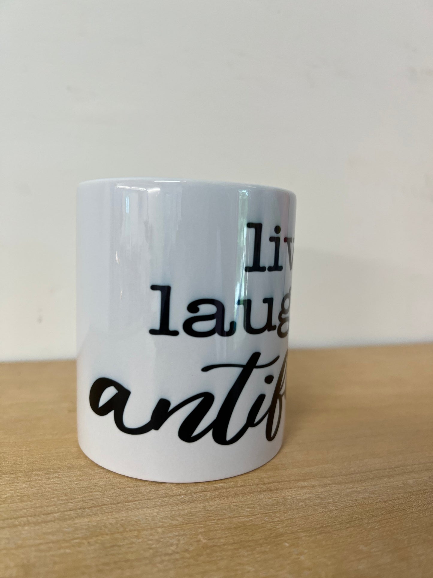 Live Laugh Antifa Mug