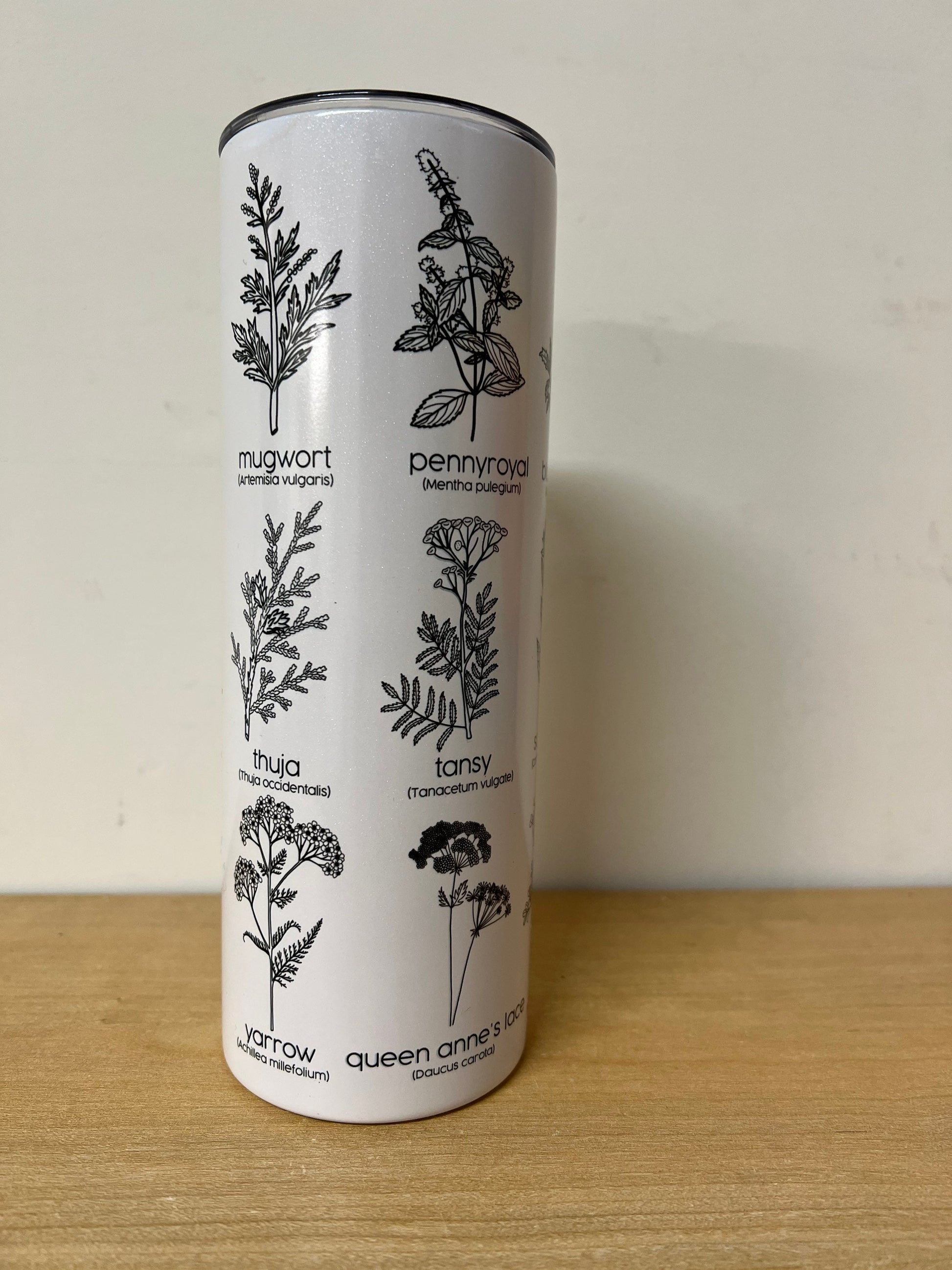 Herbs for Reproductive Freedom Color Changing Tumbler UV Glow in the Dark