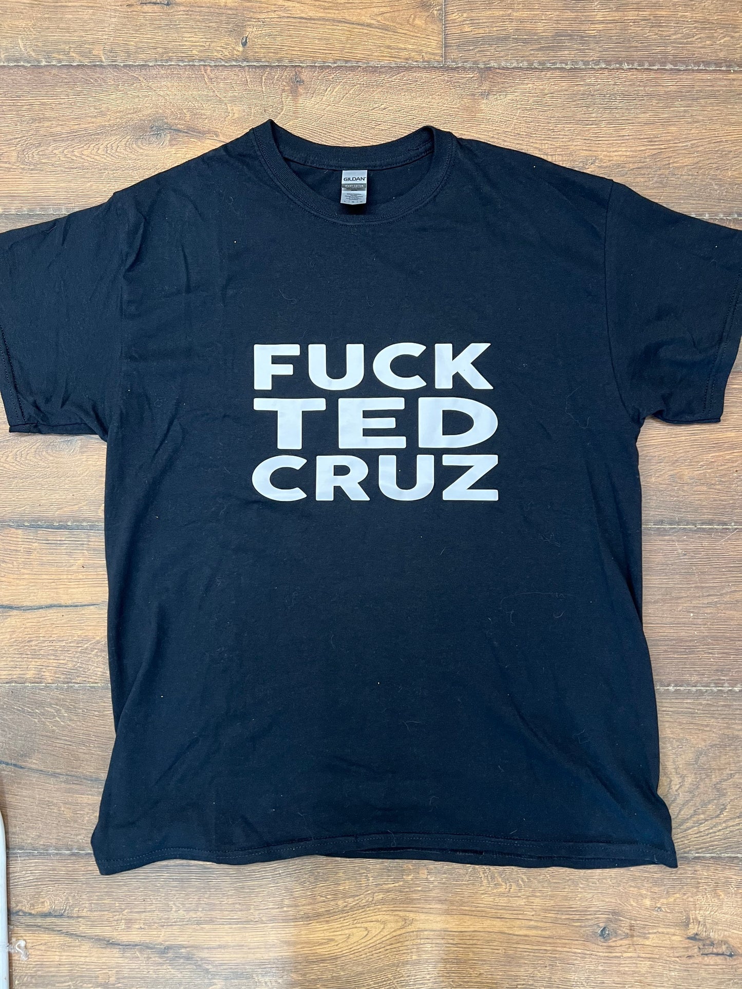 Fuck Ted Cruz and Fuck Greg Abbott too front and back SHIRT