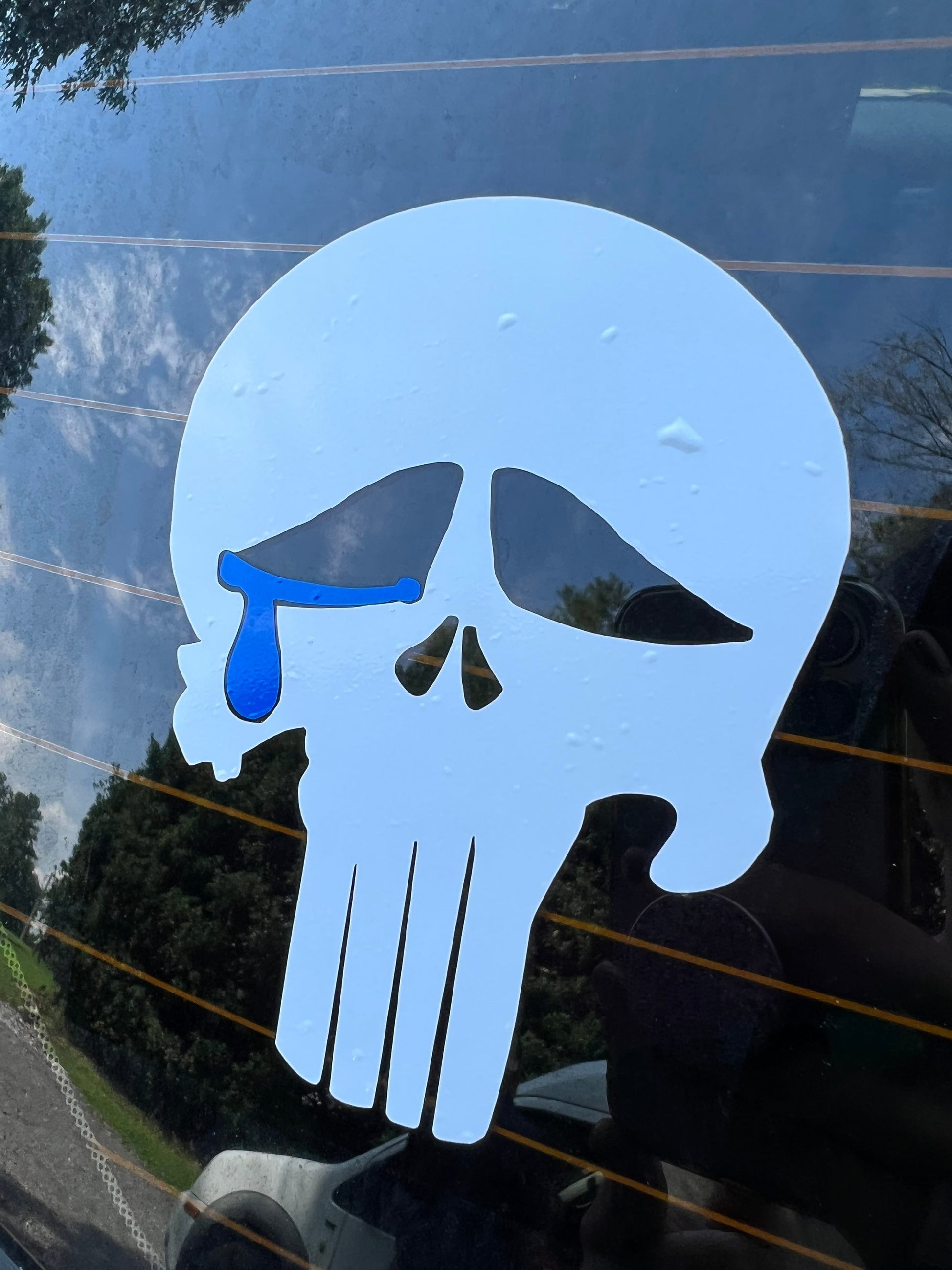 ACAB Punisher Skull Decal