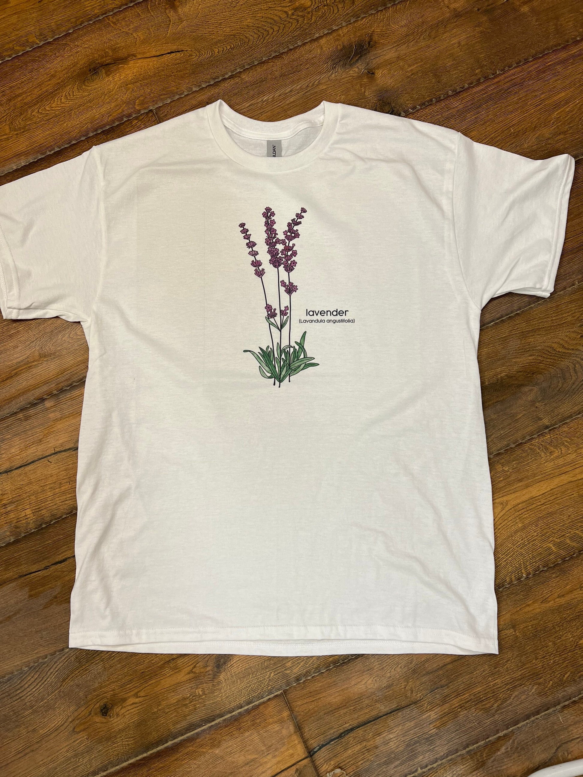 Lavender - Historically Queer Flowers T Shirt - Botany Floral