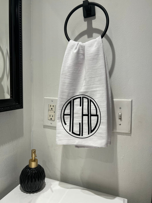 ACAB Monogram Tea Towel