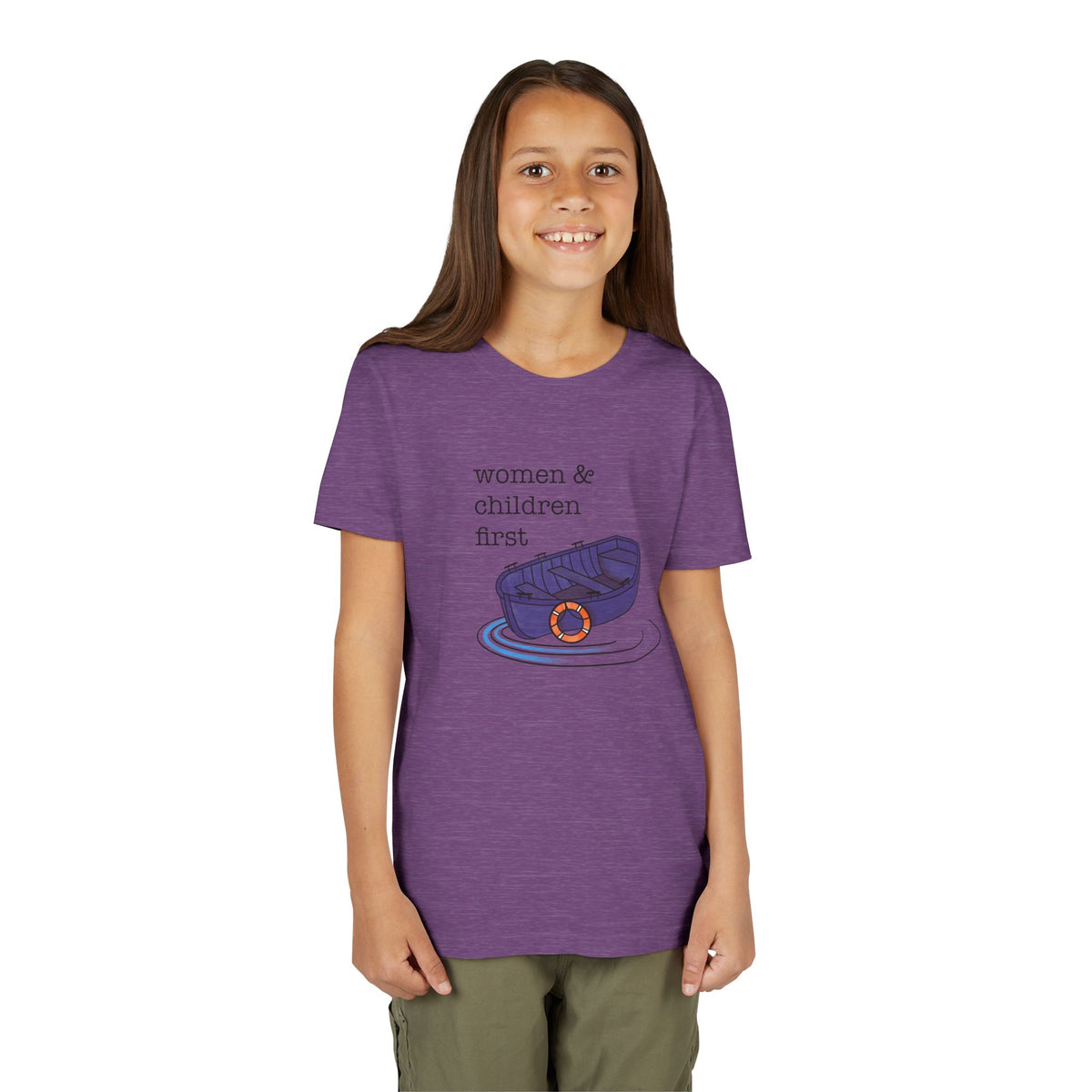 Women & Children First Youth T-Shirt