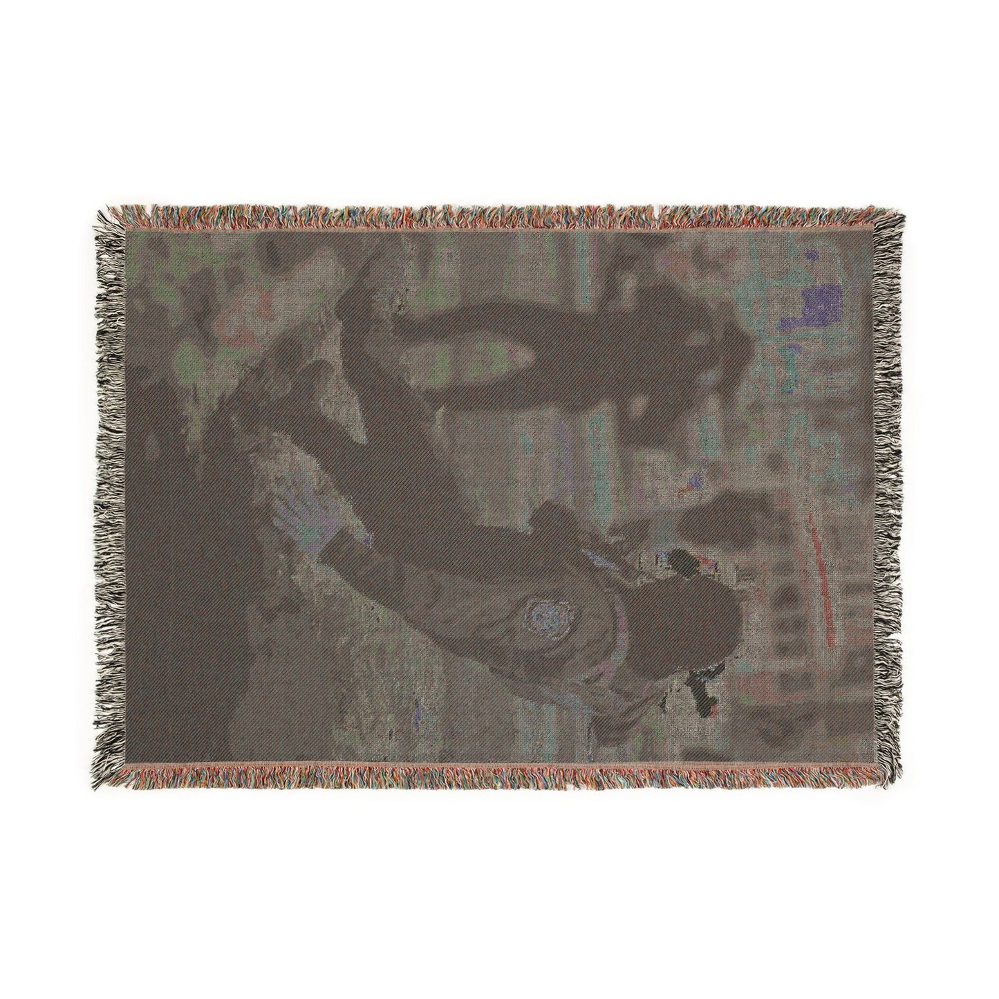 Ice Agent Slip and Fall Woven Blanket | Throw Blanket Cozy Anti Ice Decor