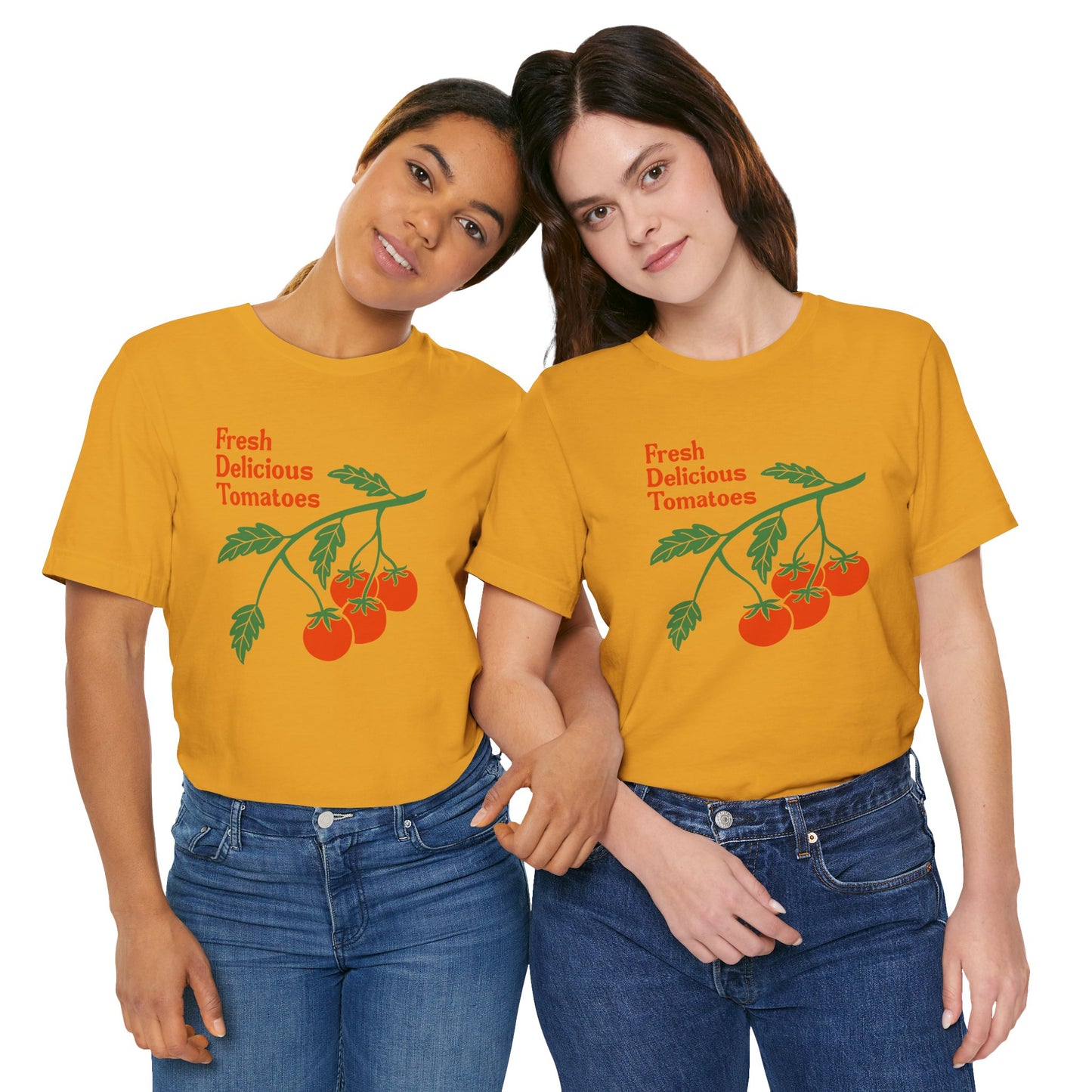 Fresh Delicious Tomatoes T-Shirt | Bella Canvas FDT