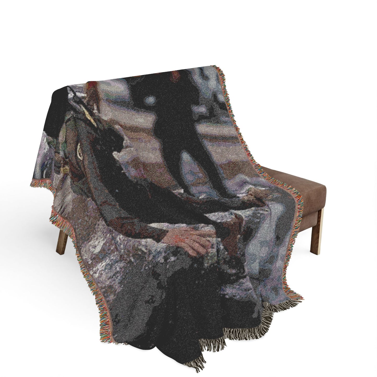 Ice Agent Slip and Fall Woven Blanket | Throw Blanket Cozy Anti Ice Decor