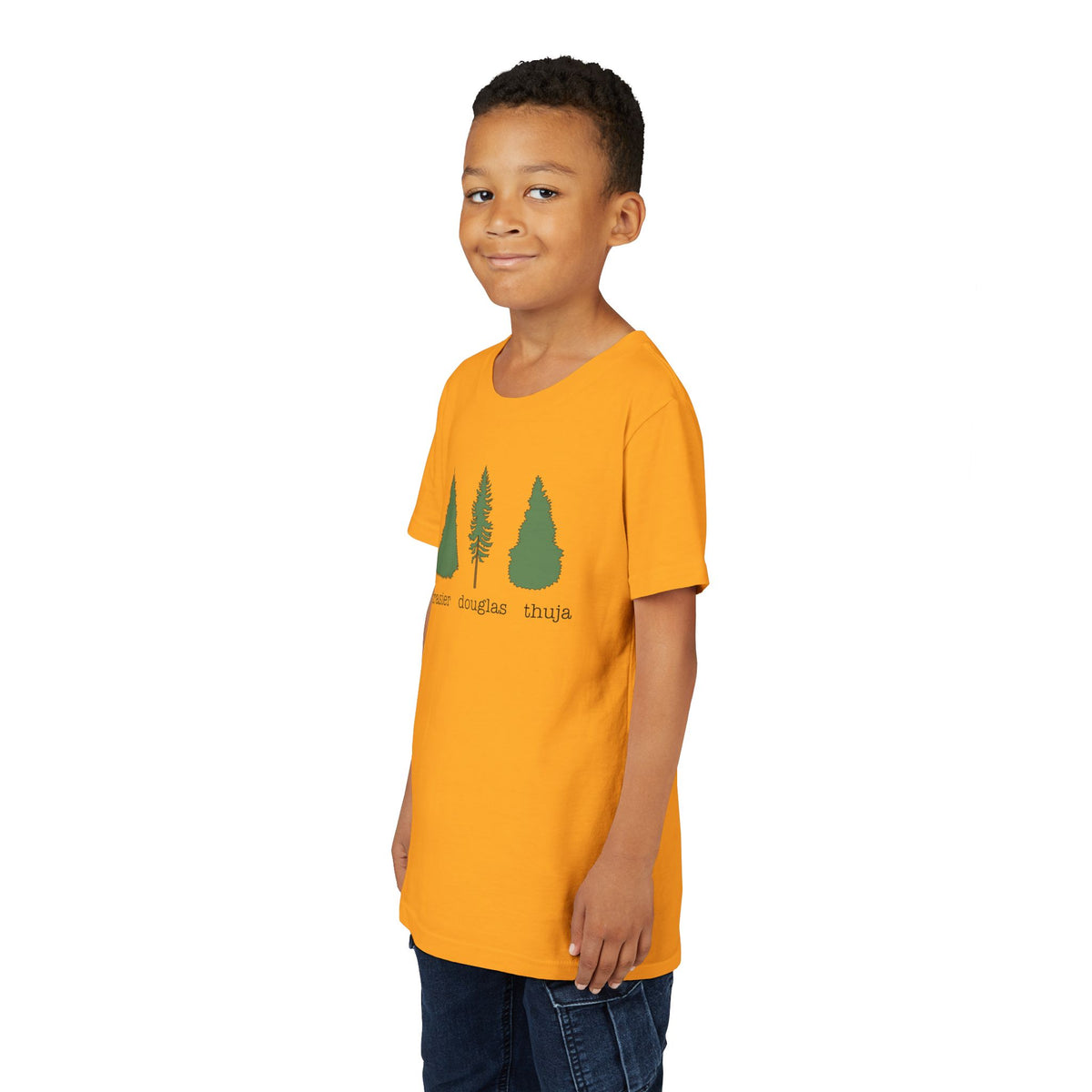 Youth Short Sleeve Tee – Fraser Douglas Thuja Tree Lover Shirt