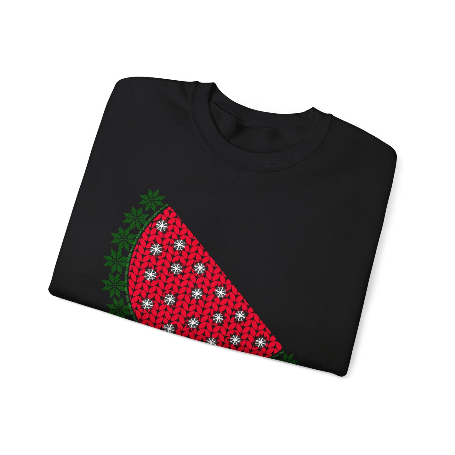 Watermelon Ugly Sweater Unisex Heavy Blend™ Crewneck Sweatshirt