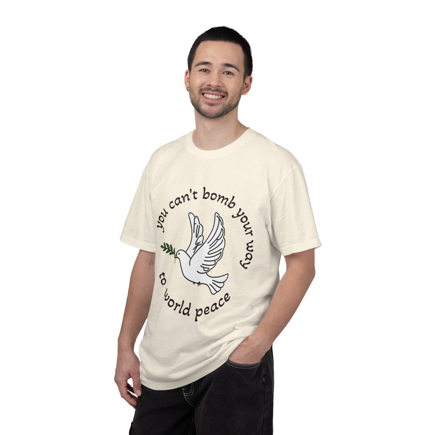 Bombs for World Peace Comfort Colors T Shirt