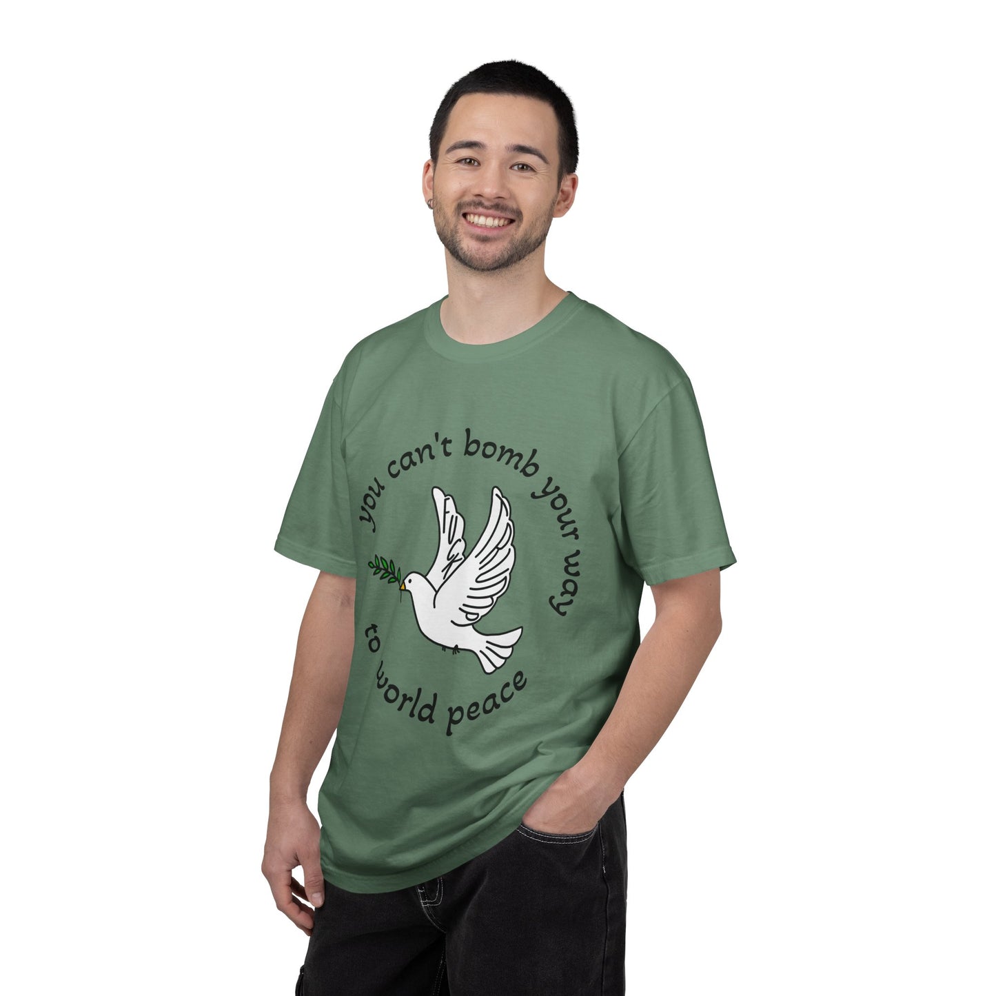 Bombs for World Peace Comfort Colors T Shirt