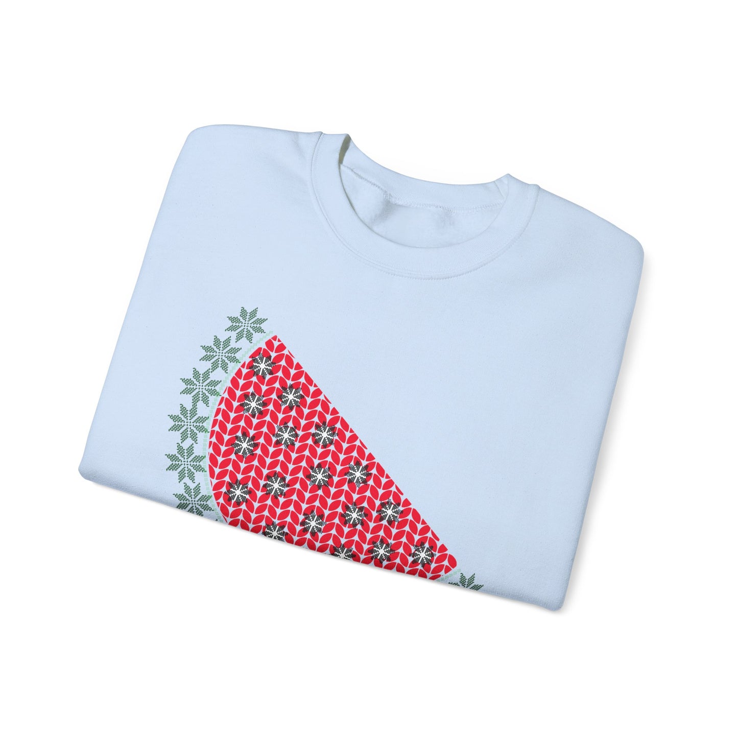 Watermelon Ugly Sweater Unisex Heavy Blend™ Crewneck Sweatshirt