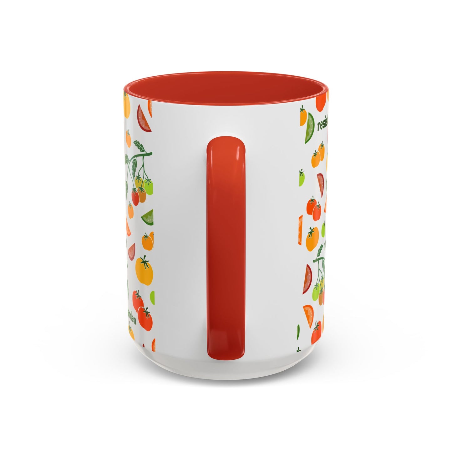 Resist Grow Garden tomatoes coffee mug | Accent Mug 11oz 15oz